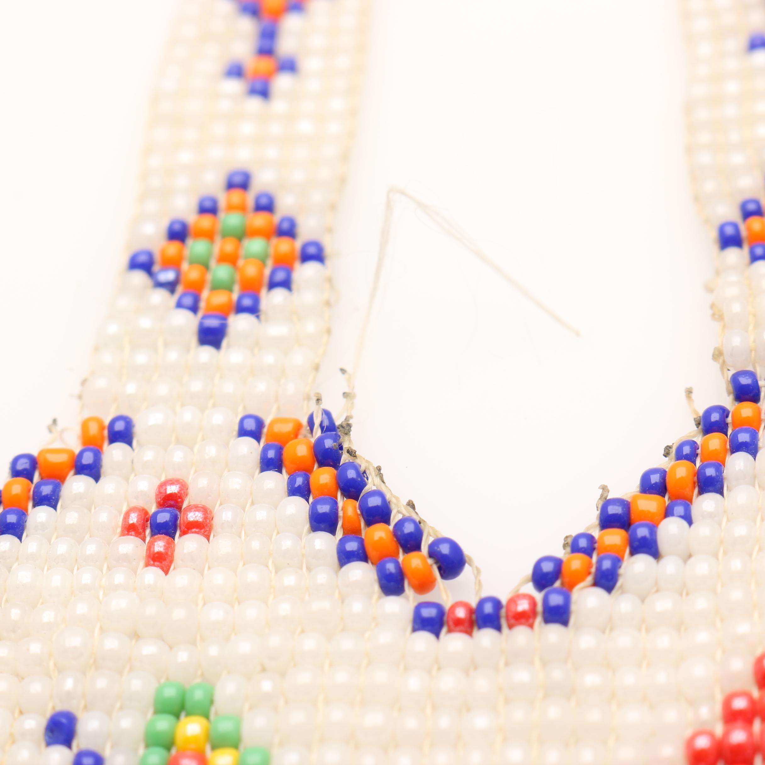 Collection of Hand Beaded Native American Jewelry