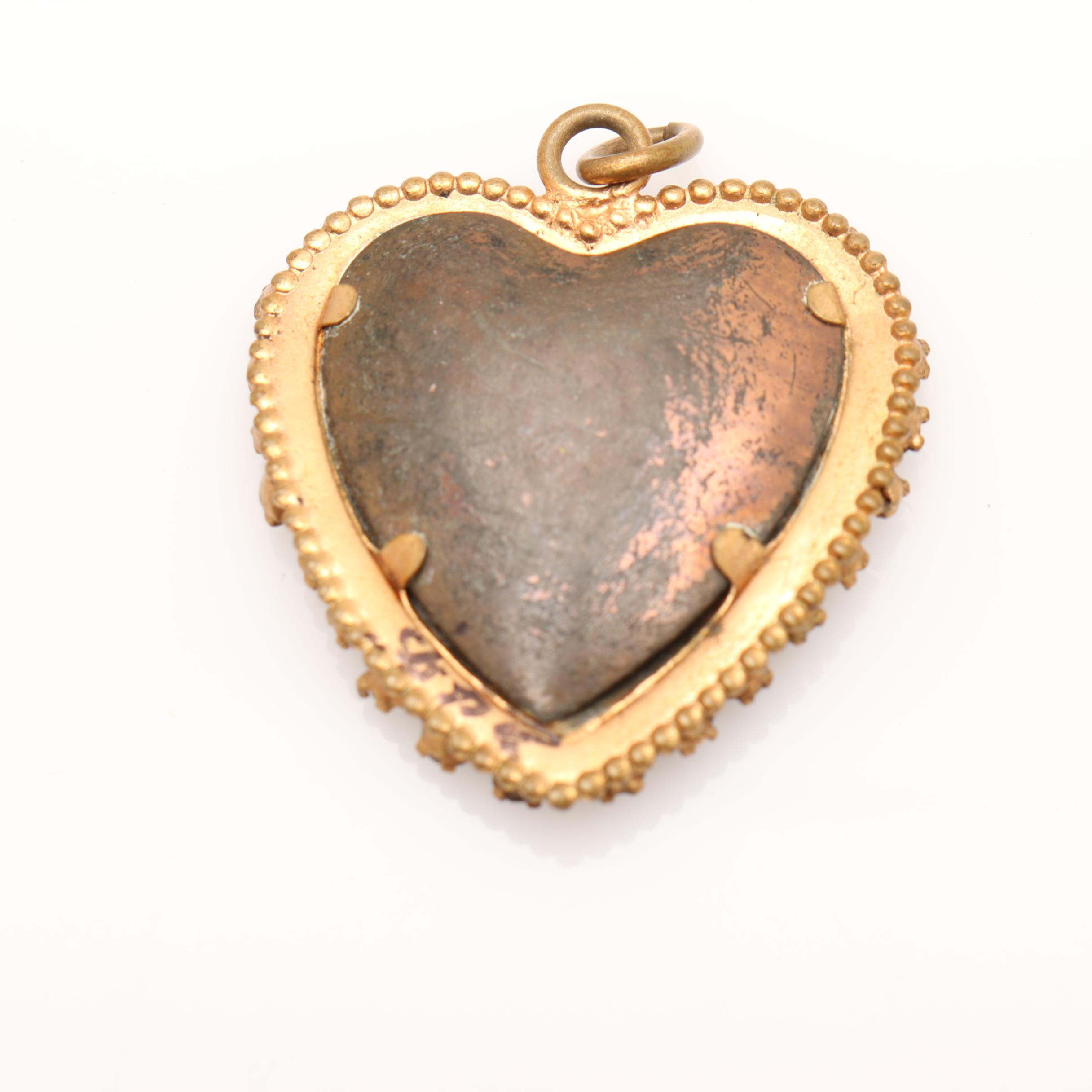 Vintage Portrait Jewelry Including Limoges