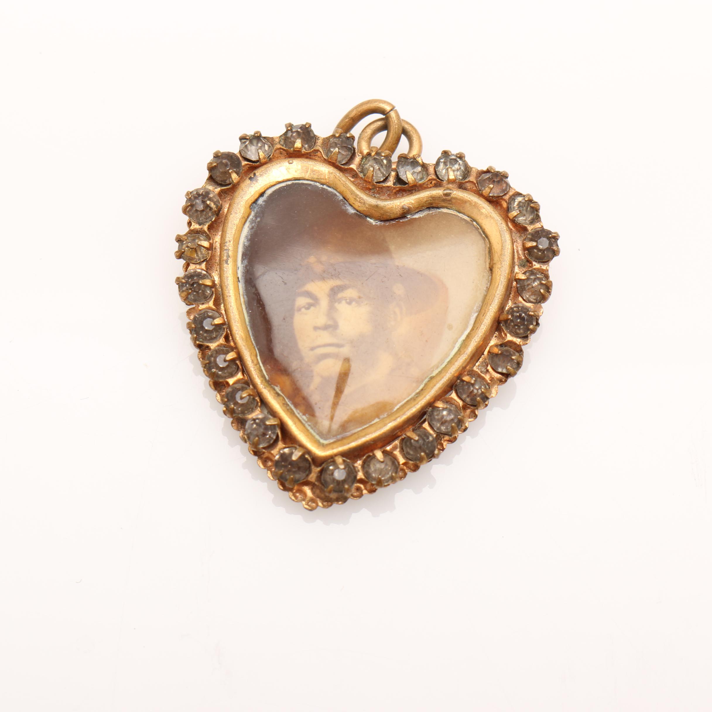 Vintage Portrait Jewelry Including Limoges
