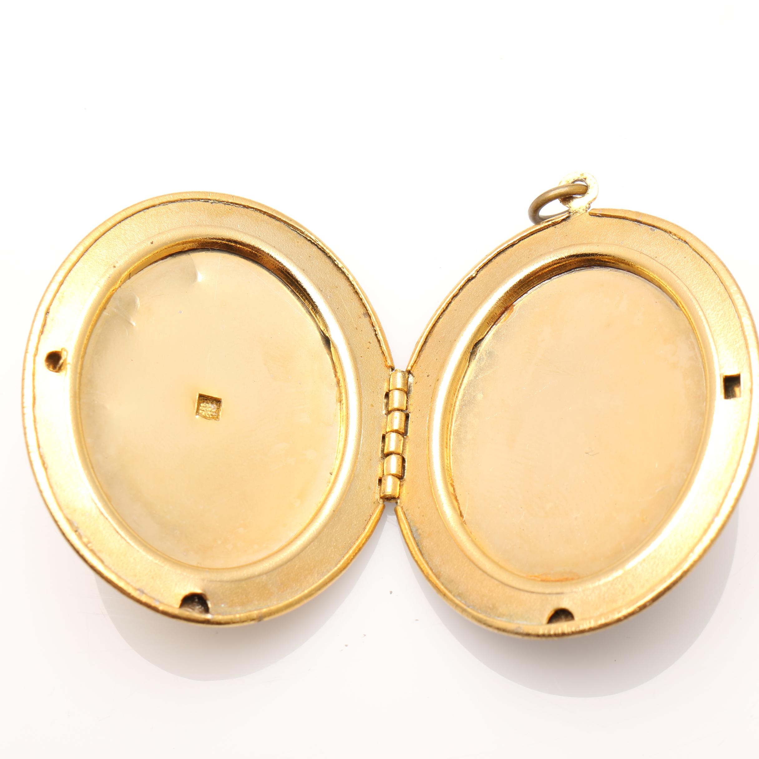 Vintage Portrait Jewelry Including Limoges