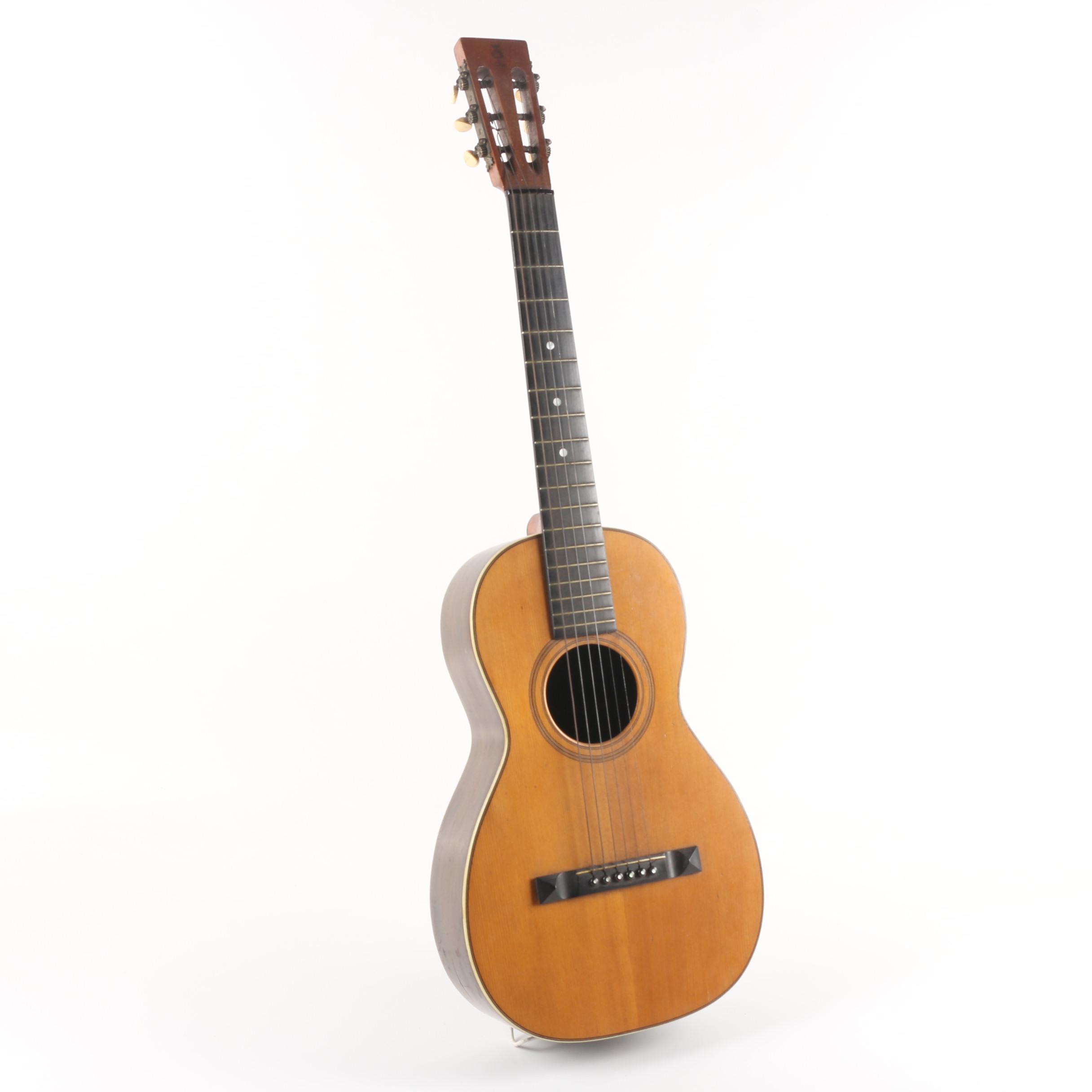 Vinage C. Bruno Parlor Guitar