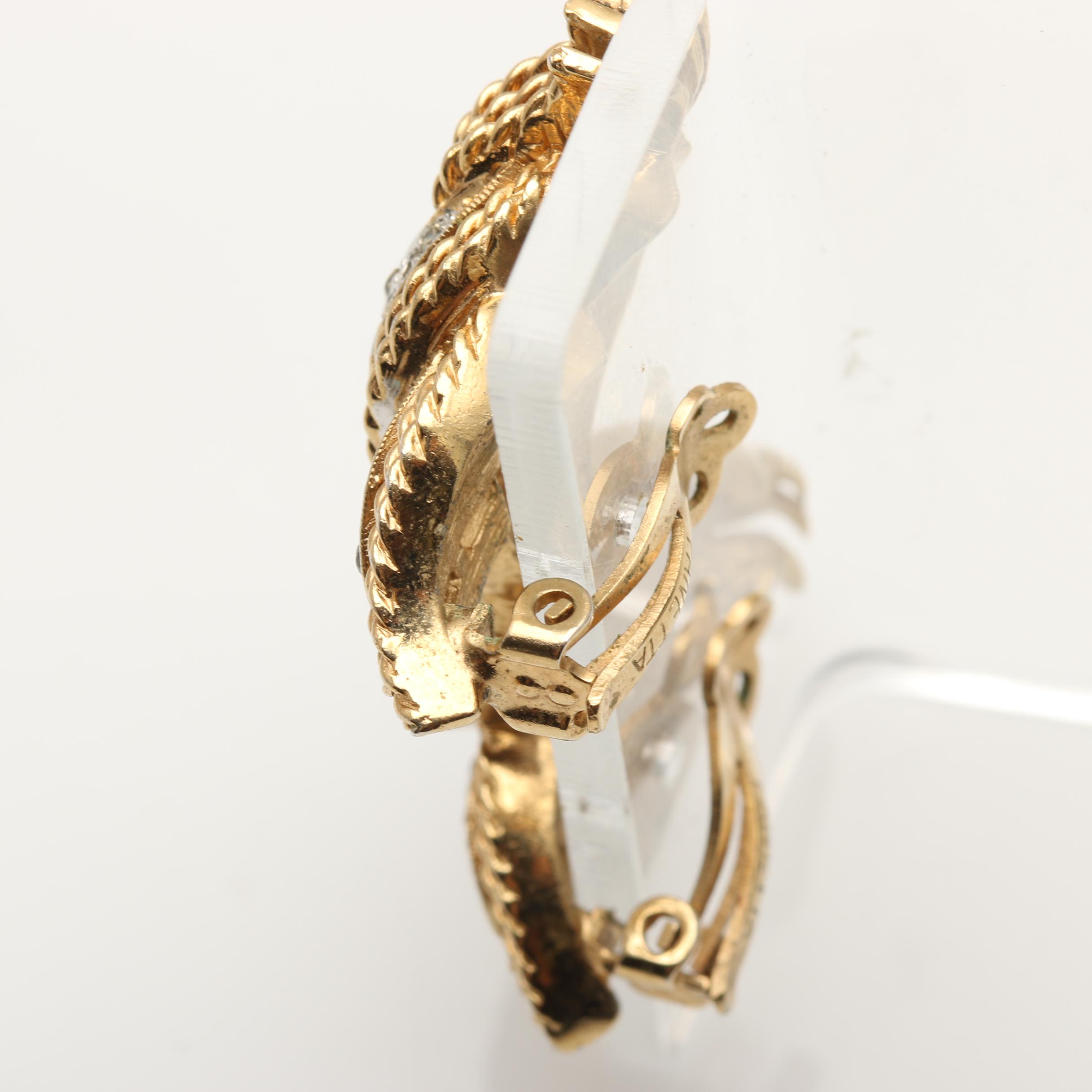 1980s Accent Earrings Including Nina Ricci and Pastelli