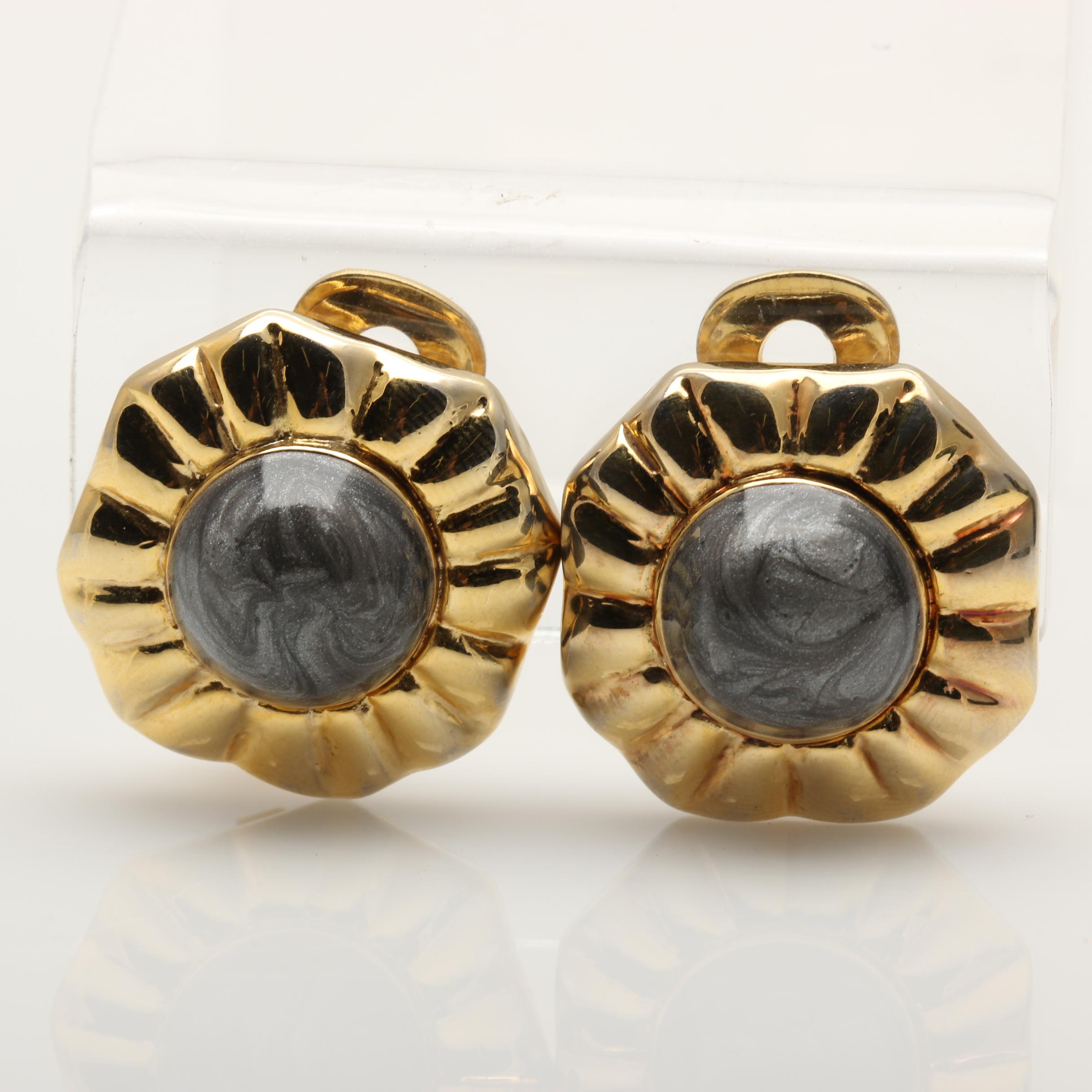 1980s Accent Earrings Including Nina Ricci and Pastelli