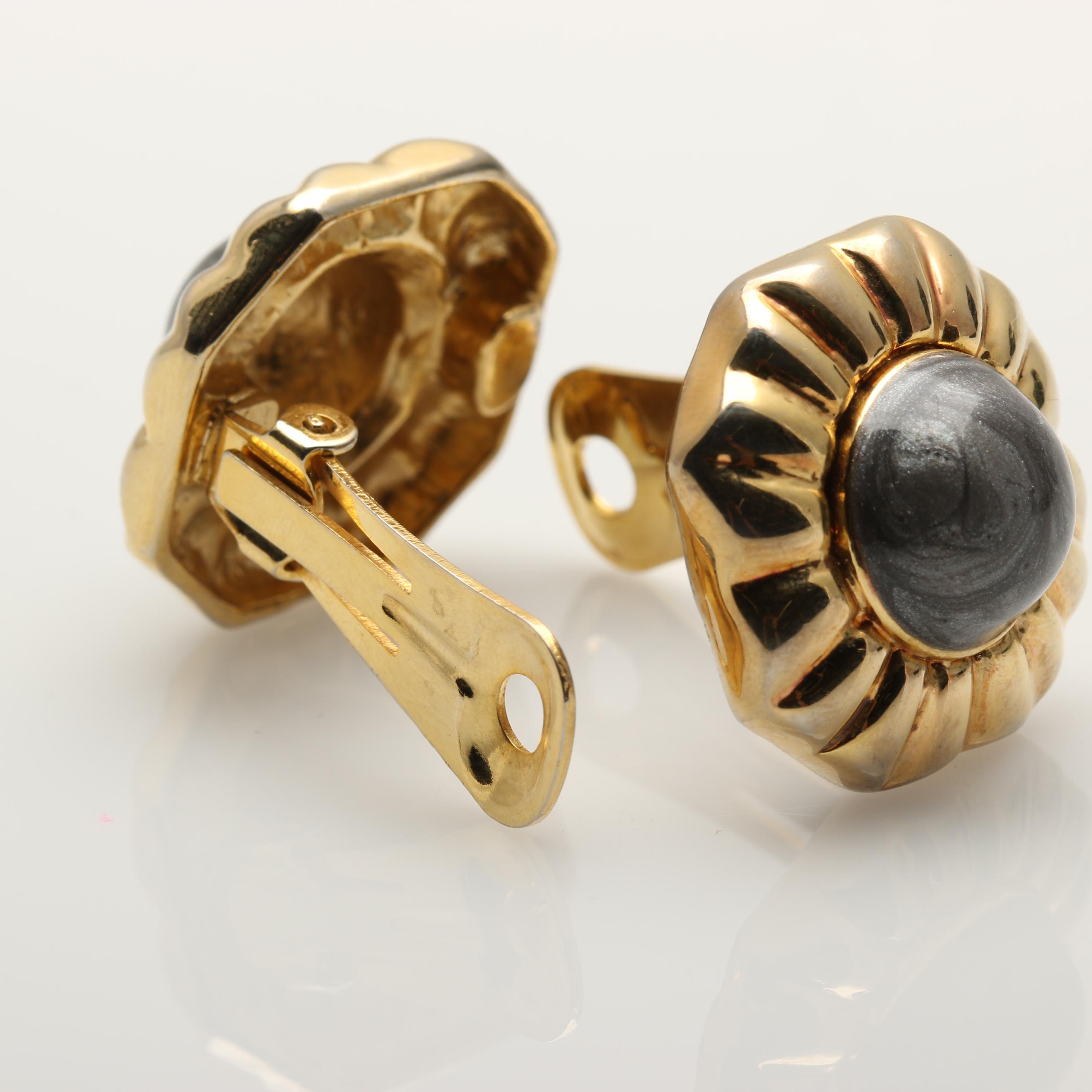 1980s Accent Earrings Including Nina Ricci and Pastelli