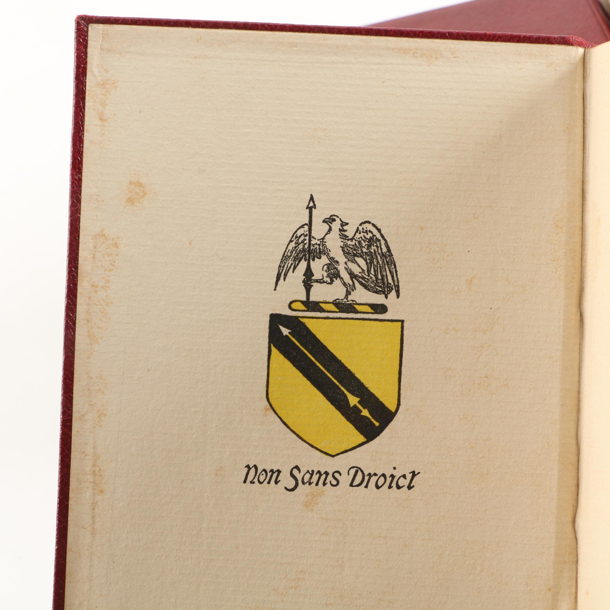 Antique Fourteen Volumes of "The Temple Shakespeare" Books