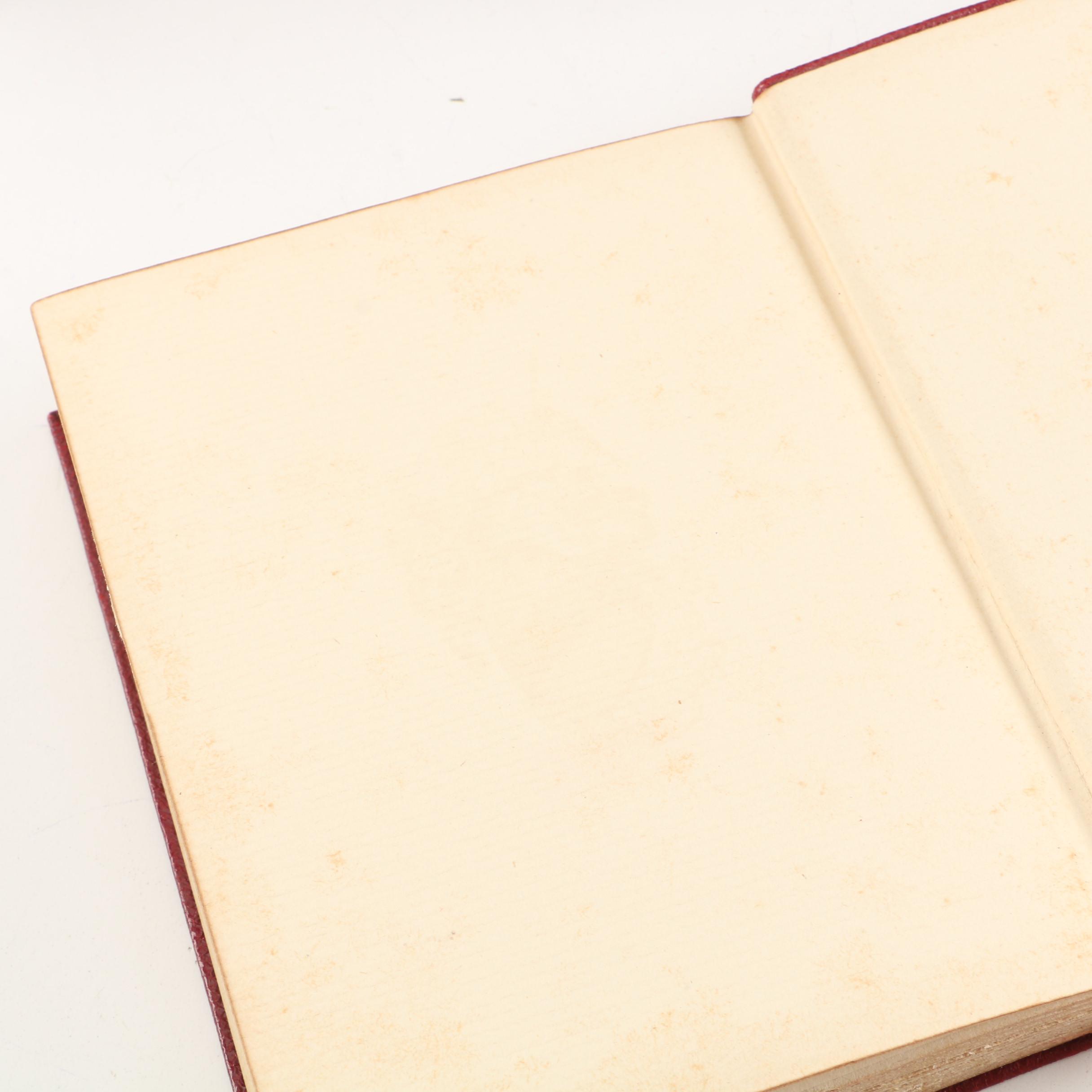 Antique Fourteen Volumes of "The Temple Shakespeare" Books