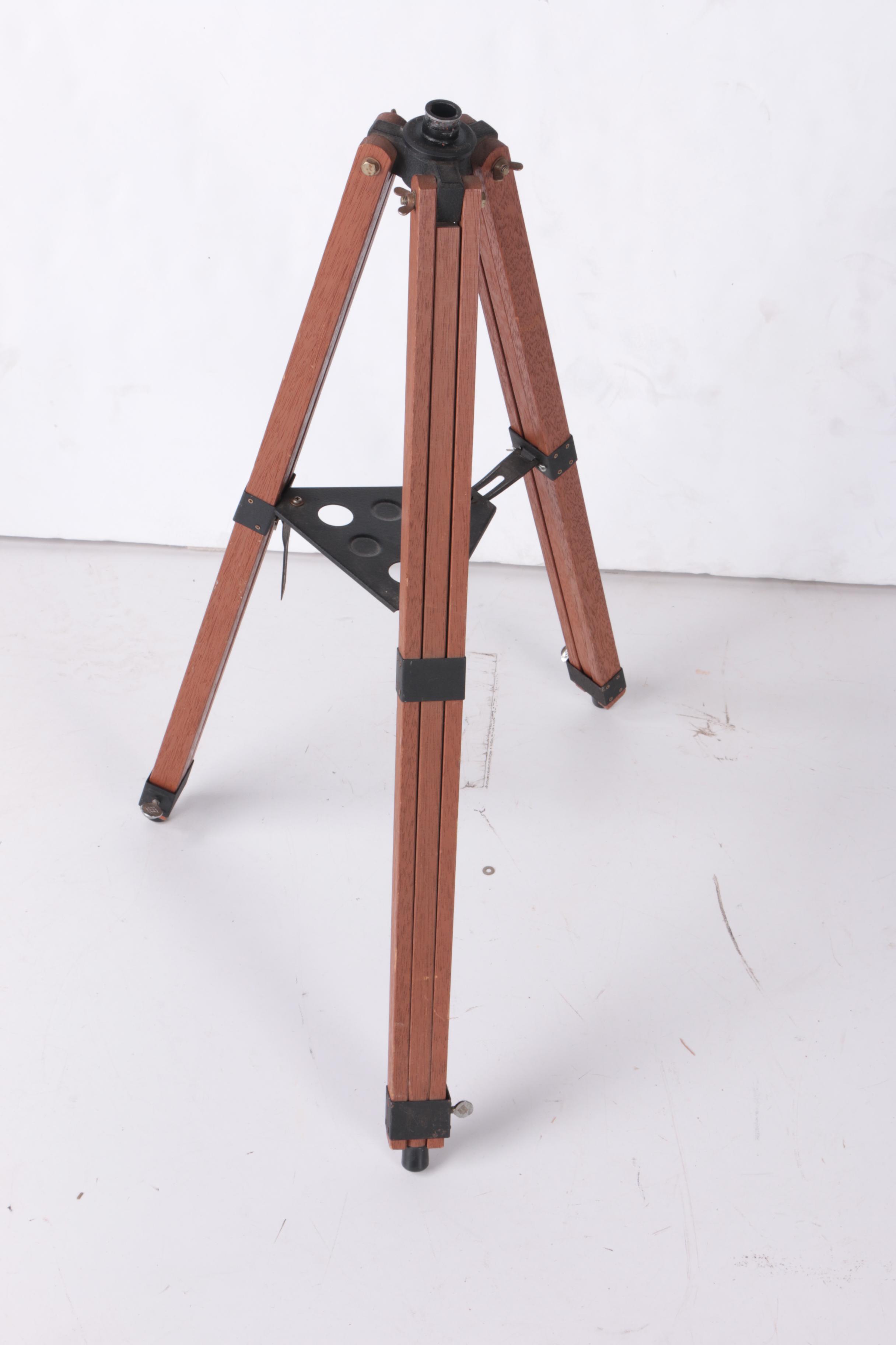 Vintage Bushnell Sky Chief II Telescope with Wooden Tripod