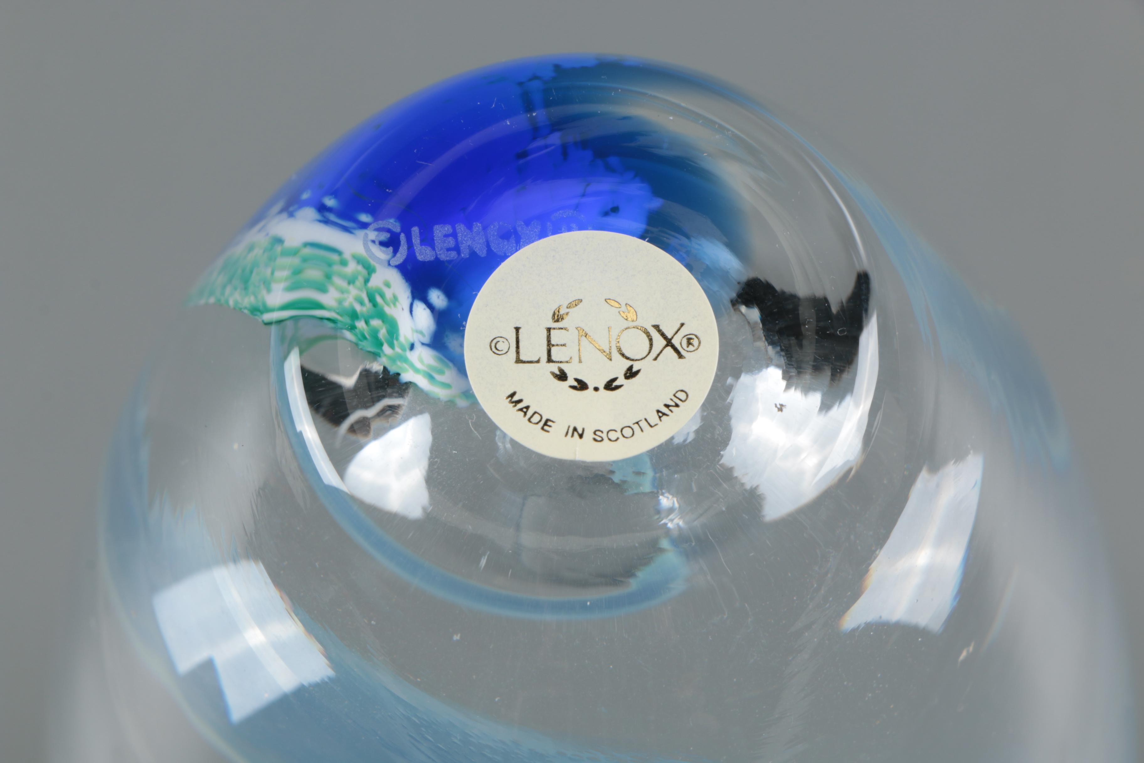 Lenox Crystal "Dolphin" Vase