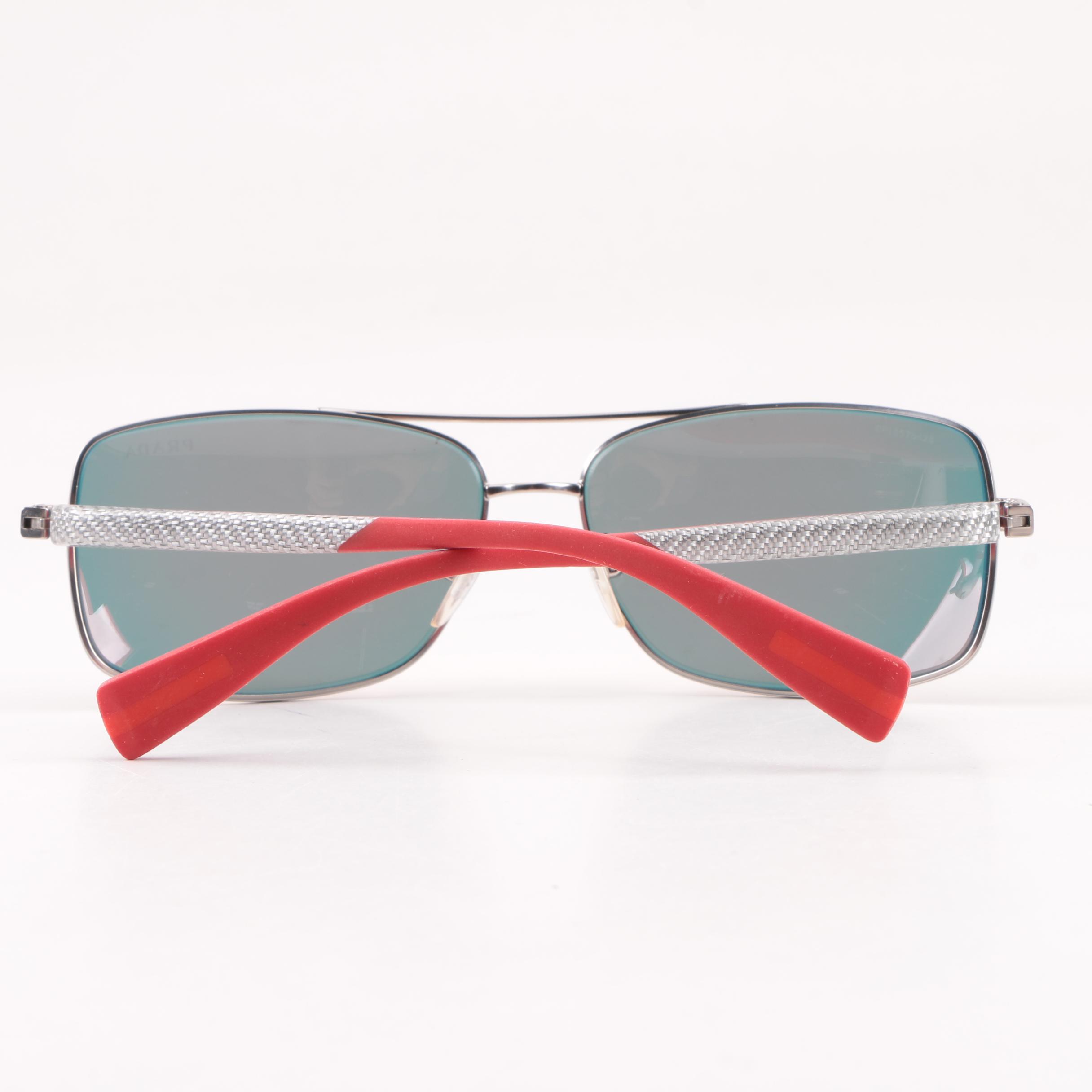 Prada Aviator Sunglasses with Case