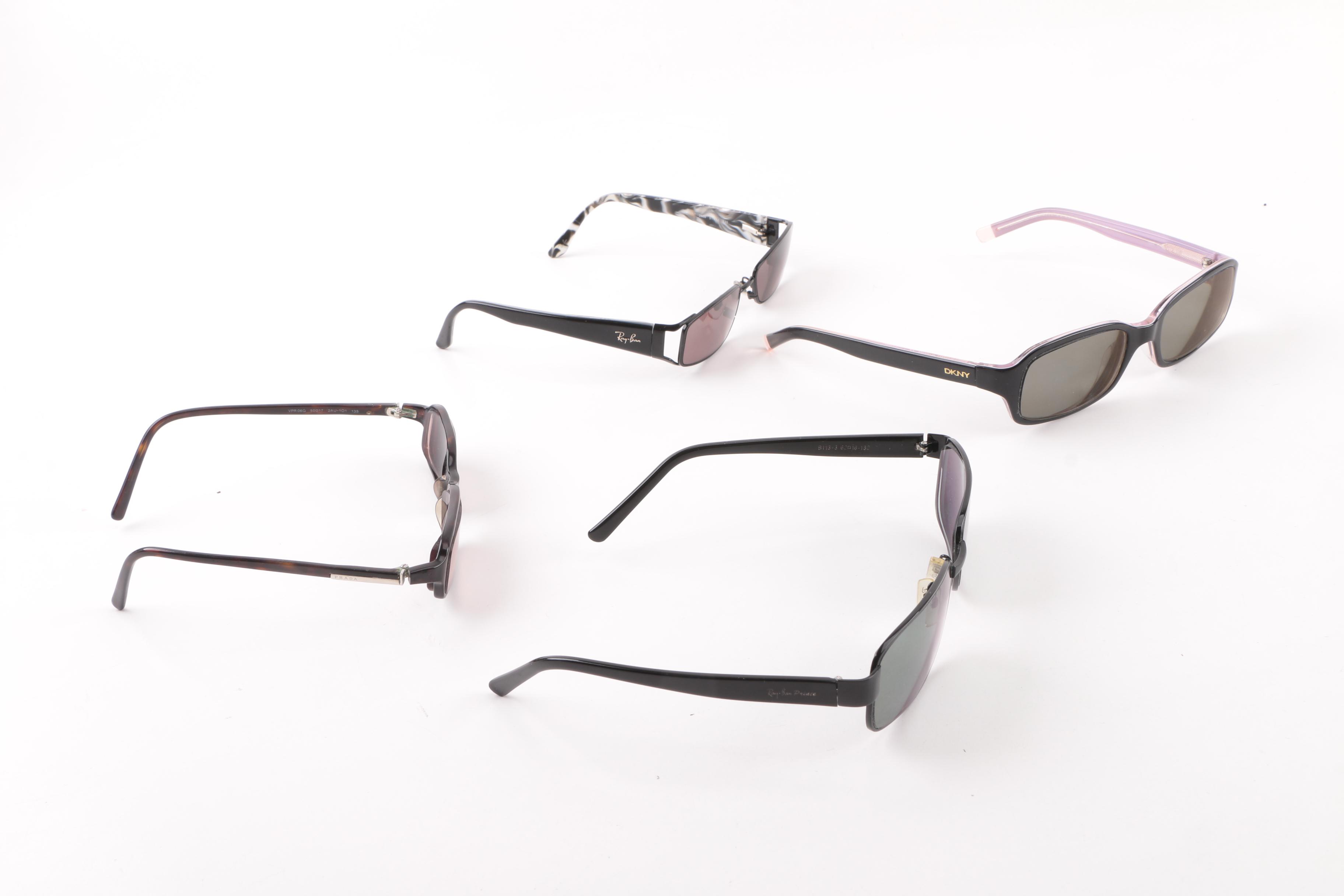 Prada, Ray-Ban, and DKNY Prescription Sunglasses