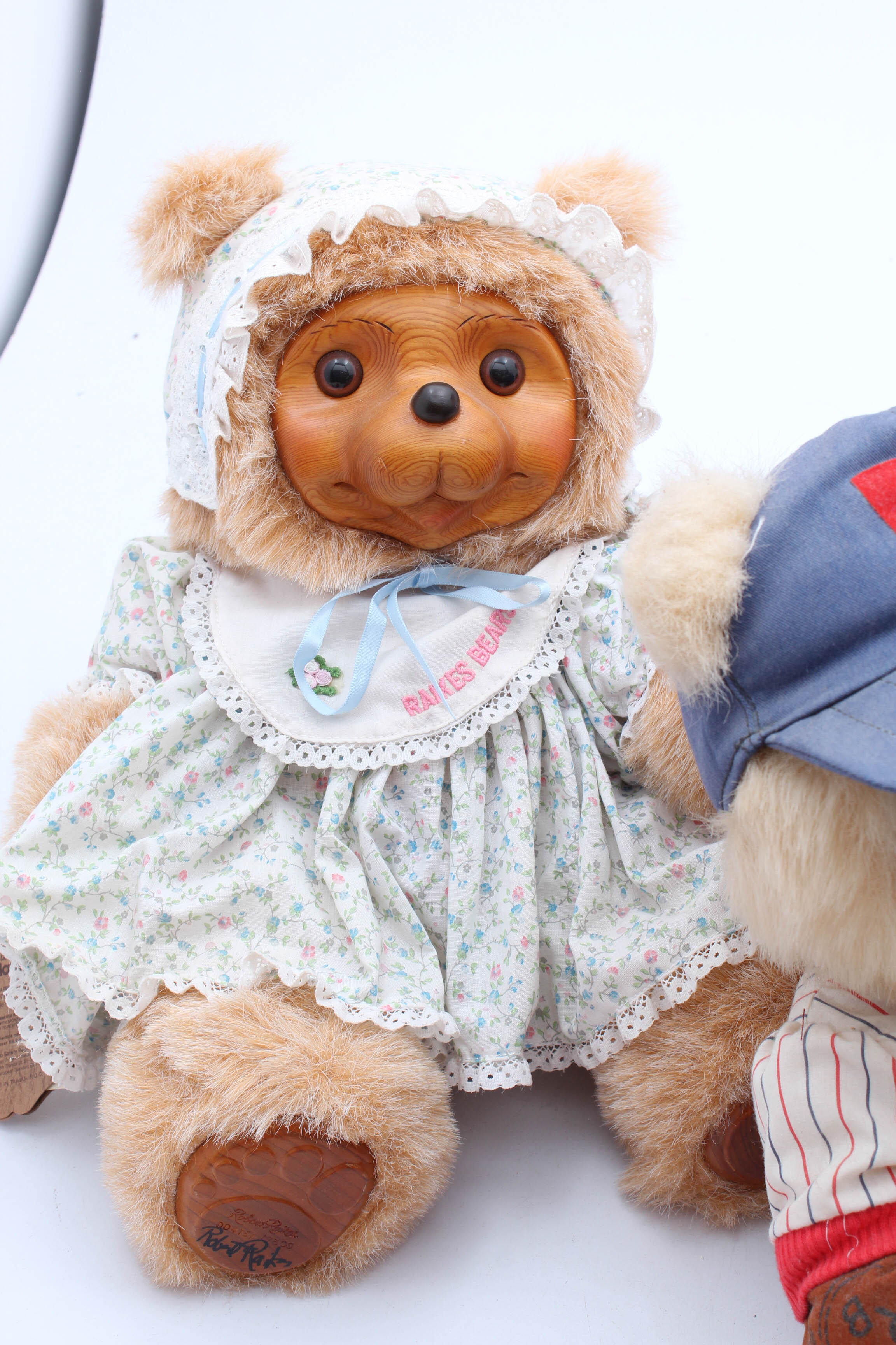 Seven Raikes Bears Including Three Teddy Bears Signed by Robert Raikes