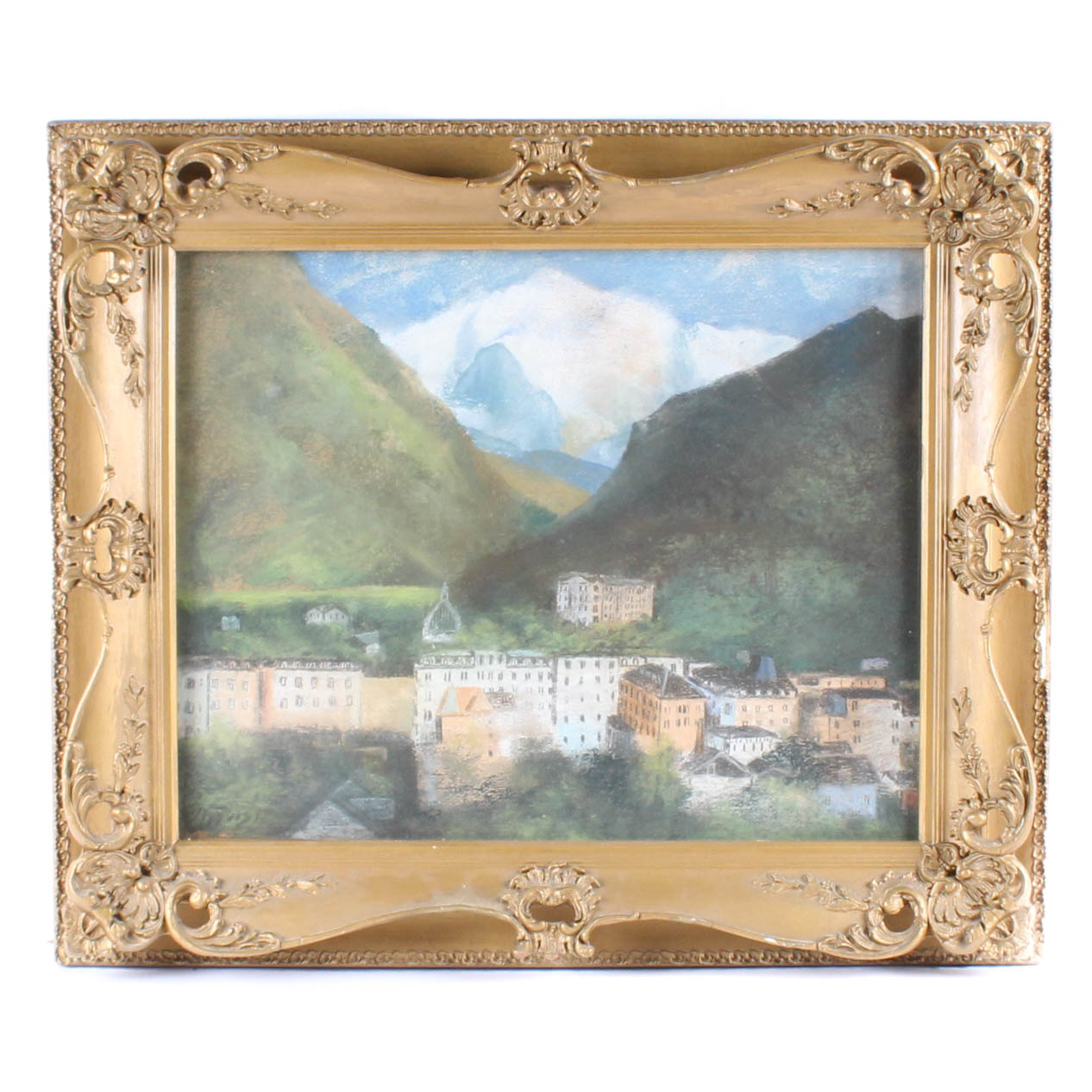 Carl Nyquist Pastel Landscape