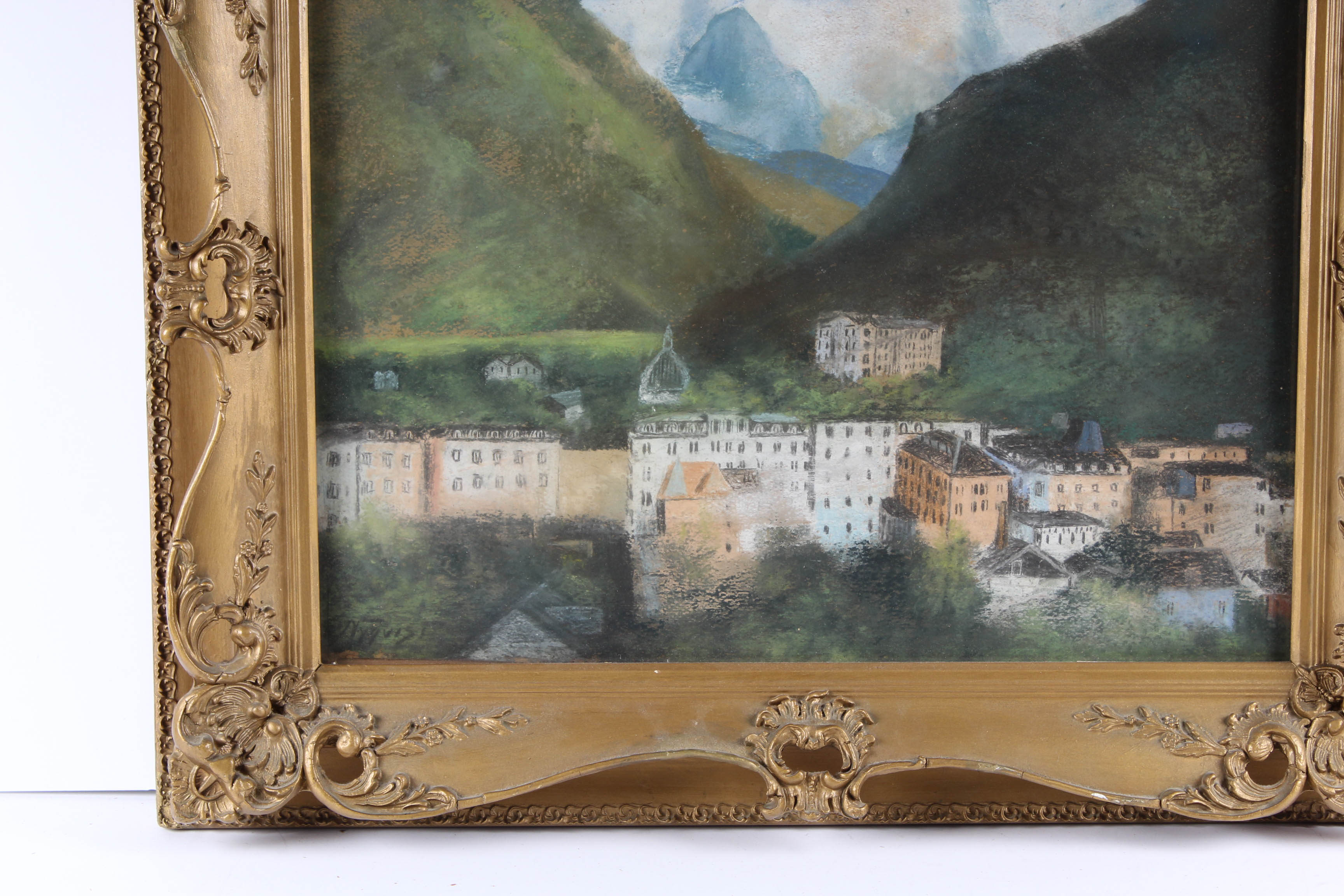 Carl Nyquist Pastel Landscape