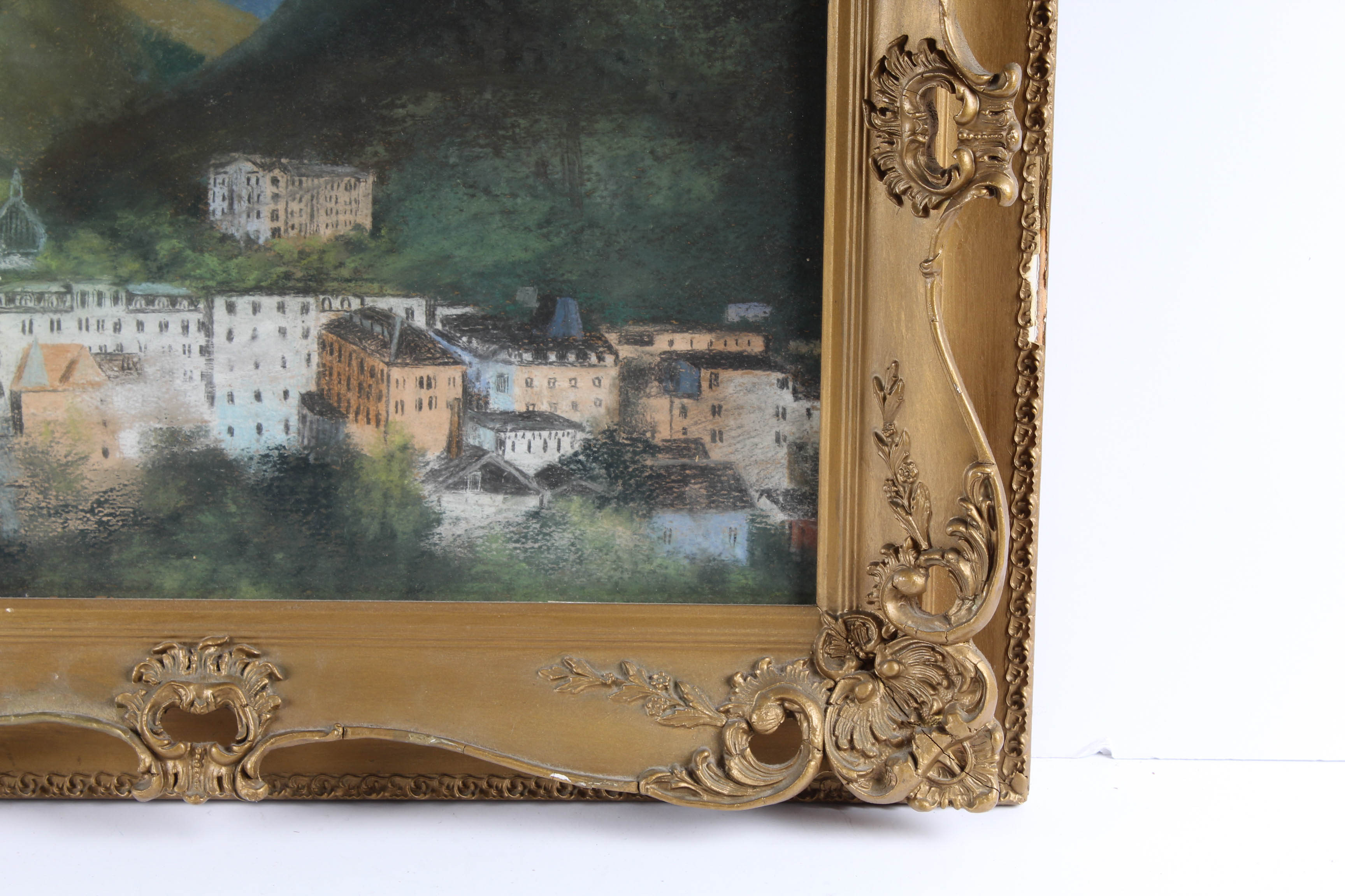 Carl Nyquist Pastel Landscape