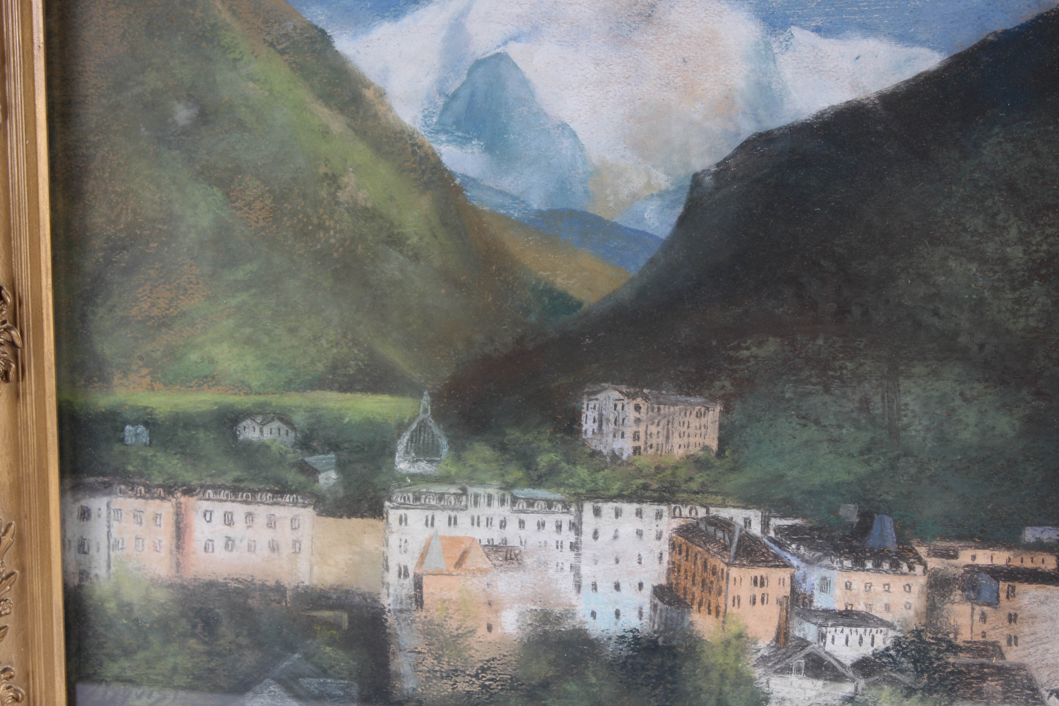 Carl Nyquist Pastel Landscape