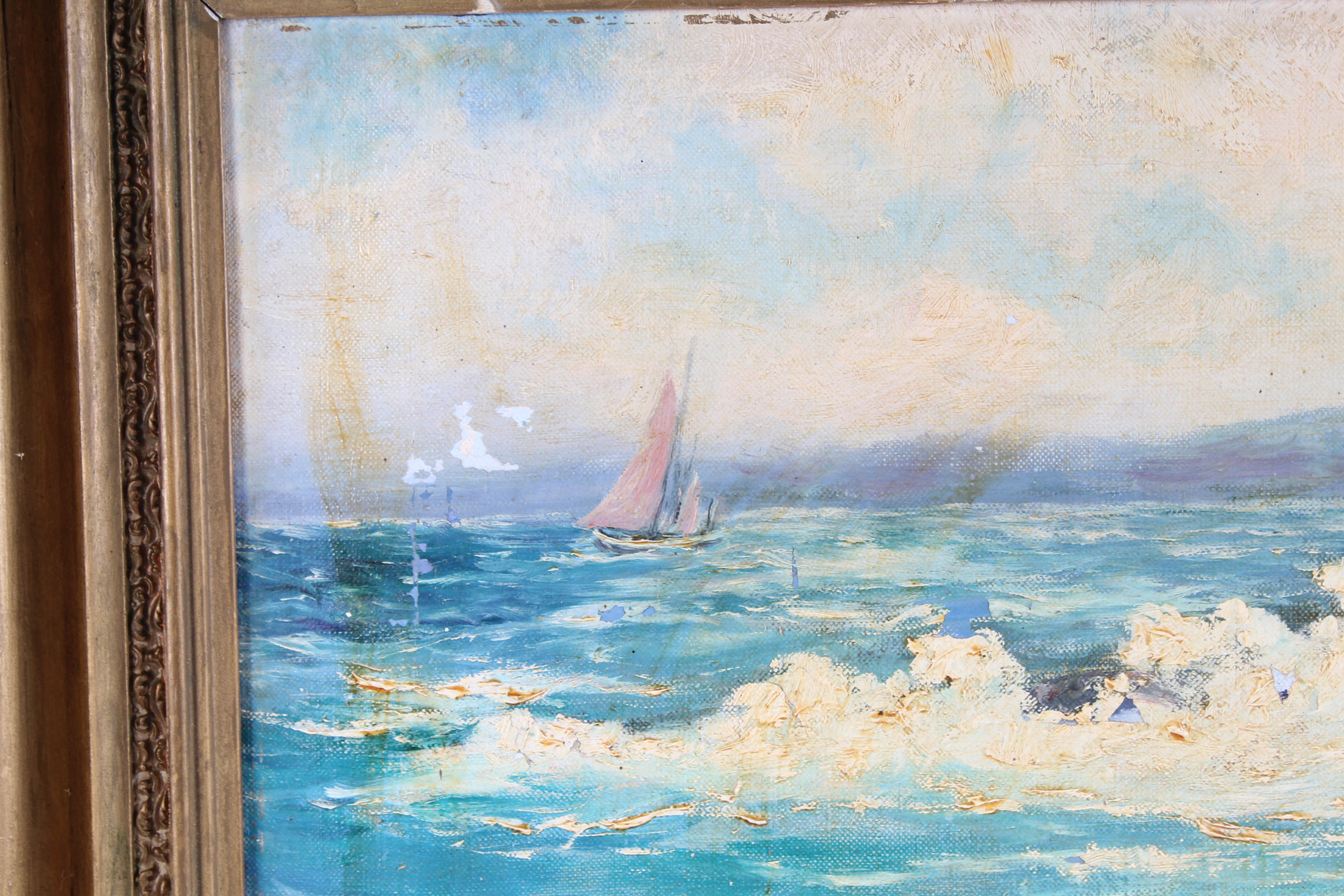 Grace Goodall Oil Painting "Lake Superior Shore"