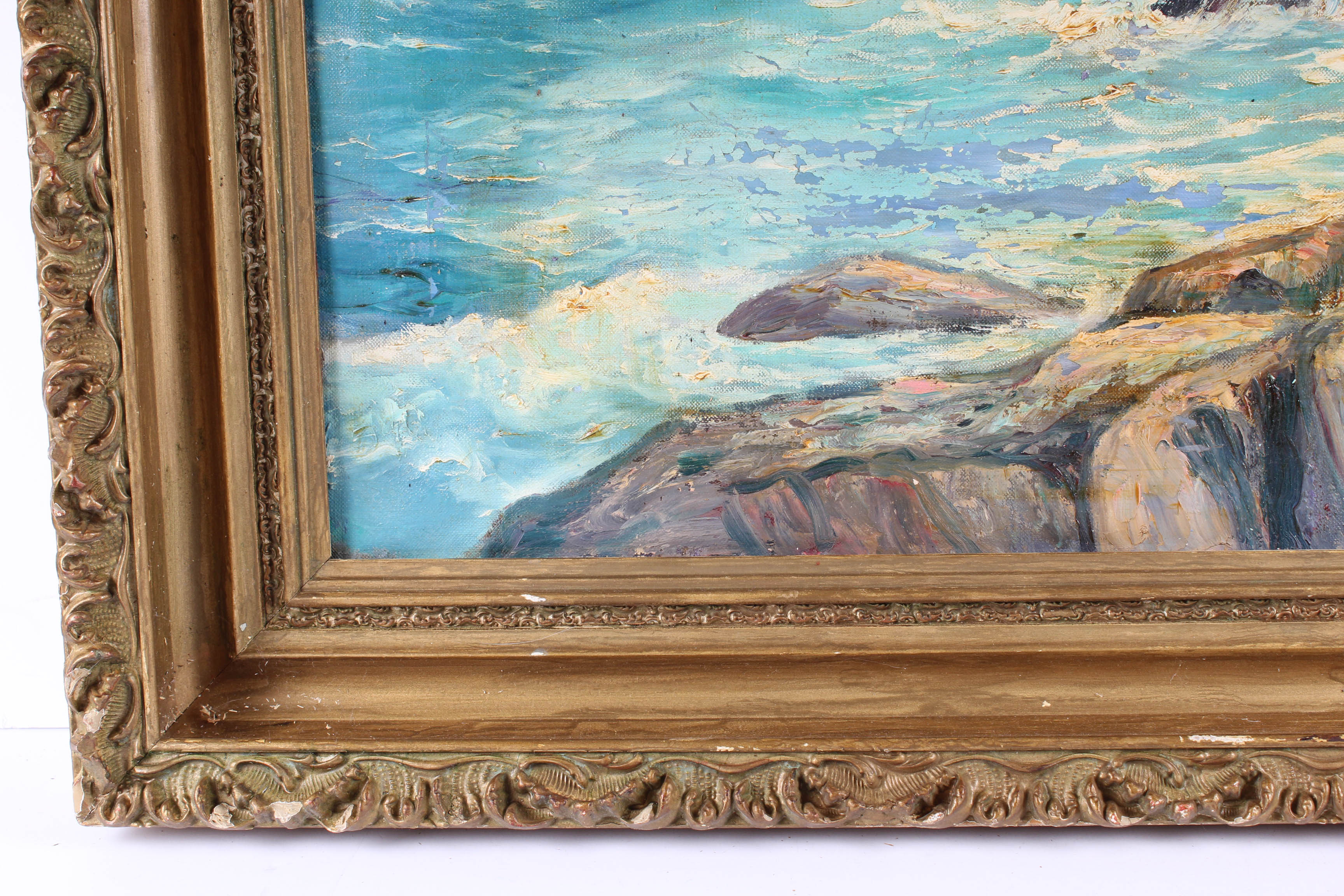 Grace Goodall Oil Painting "Lake Superior Shore"