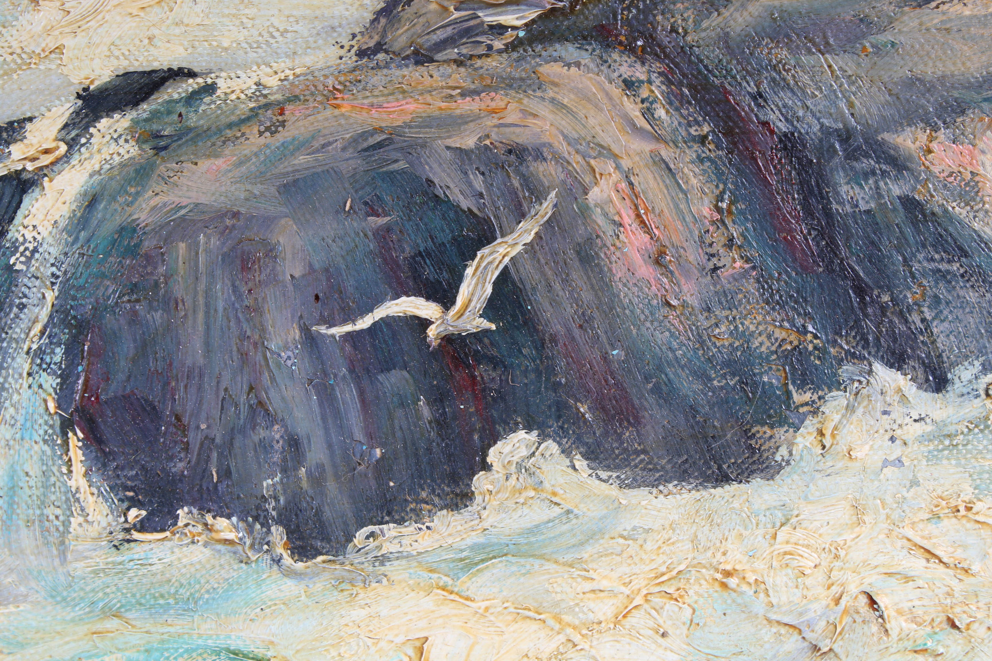 Grace Goodall Oil Painting "Lake Superior Shore"