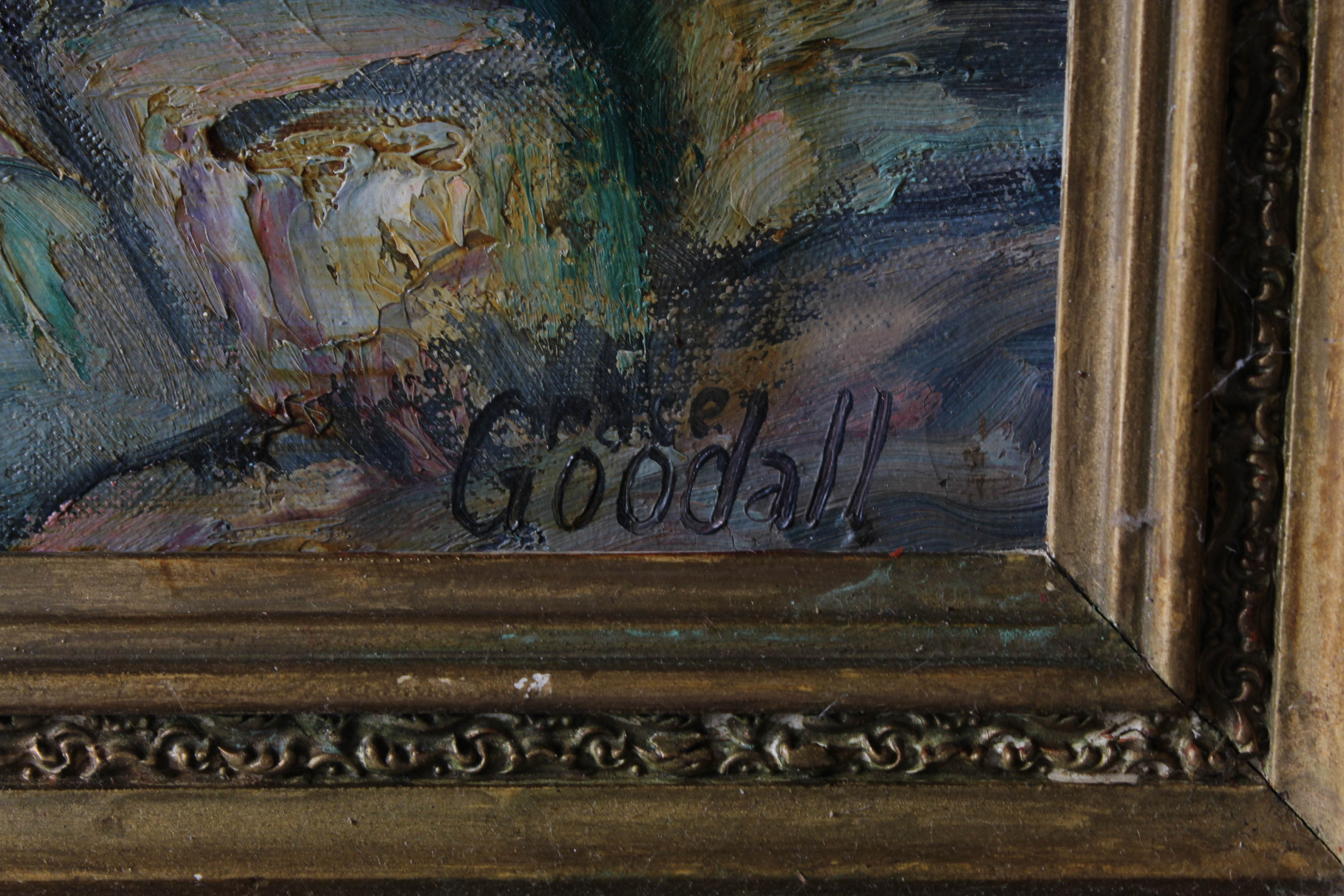 Grace Goodall Oil Painting "Lake Superior Shore"