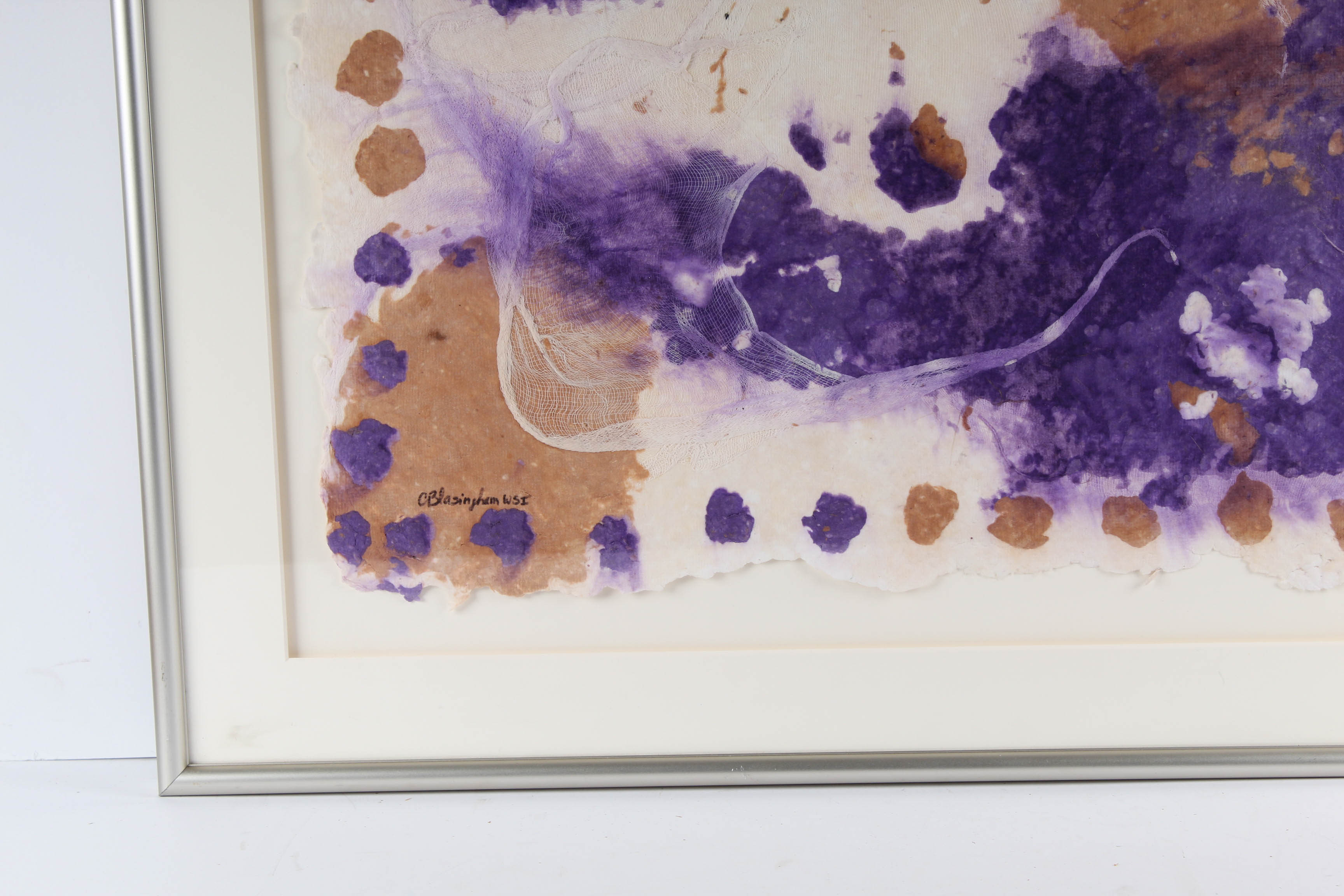 Cynthia Blassingham "Let's Play" Handmade Paper Art