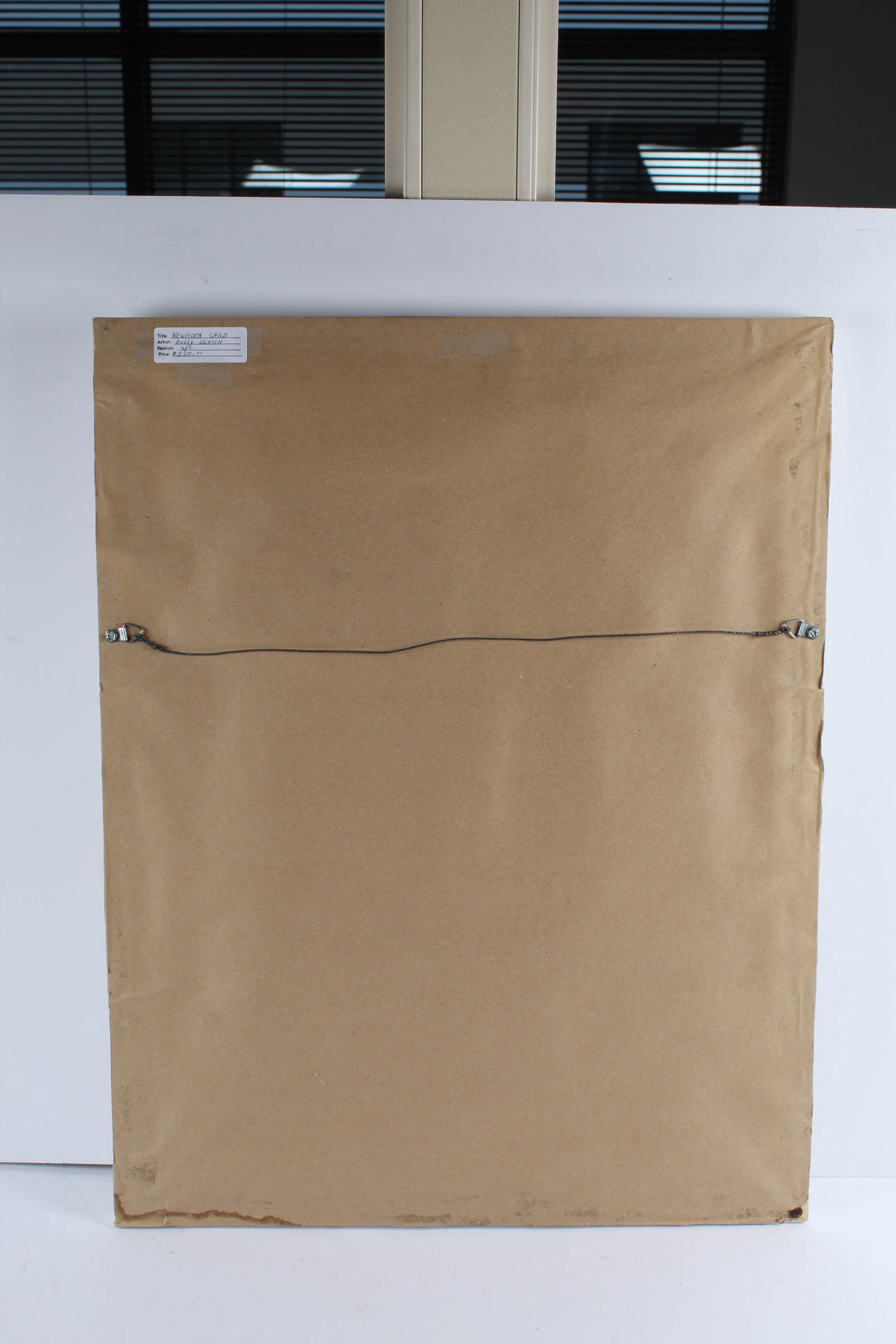 Holly LaDue Ulrich "Newborn Child" Watercolor