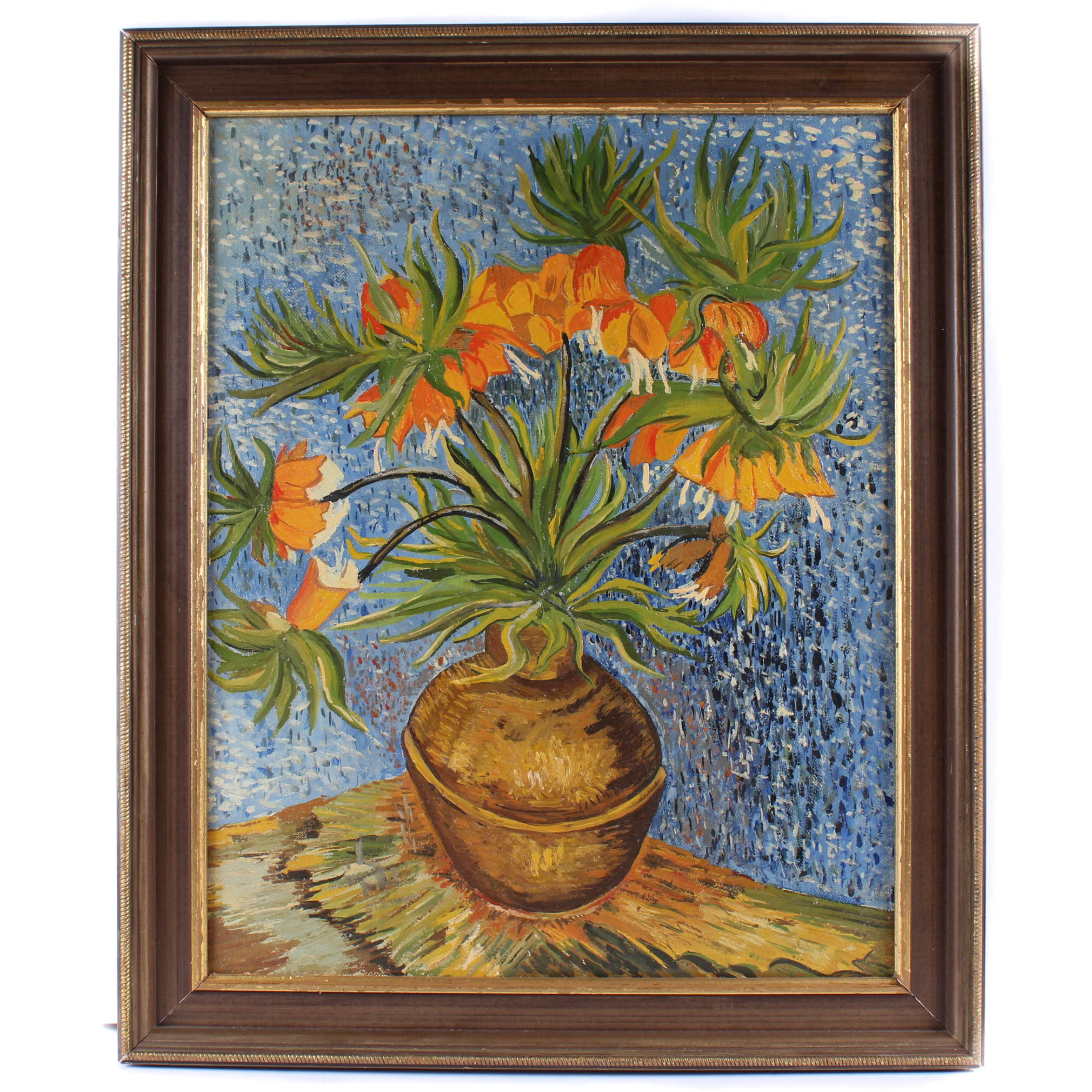 Oil Painting in the Style of Van Gogh