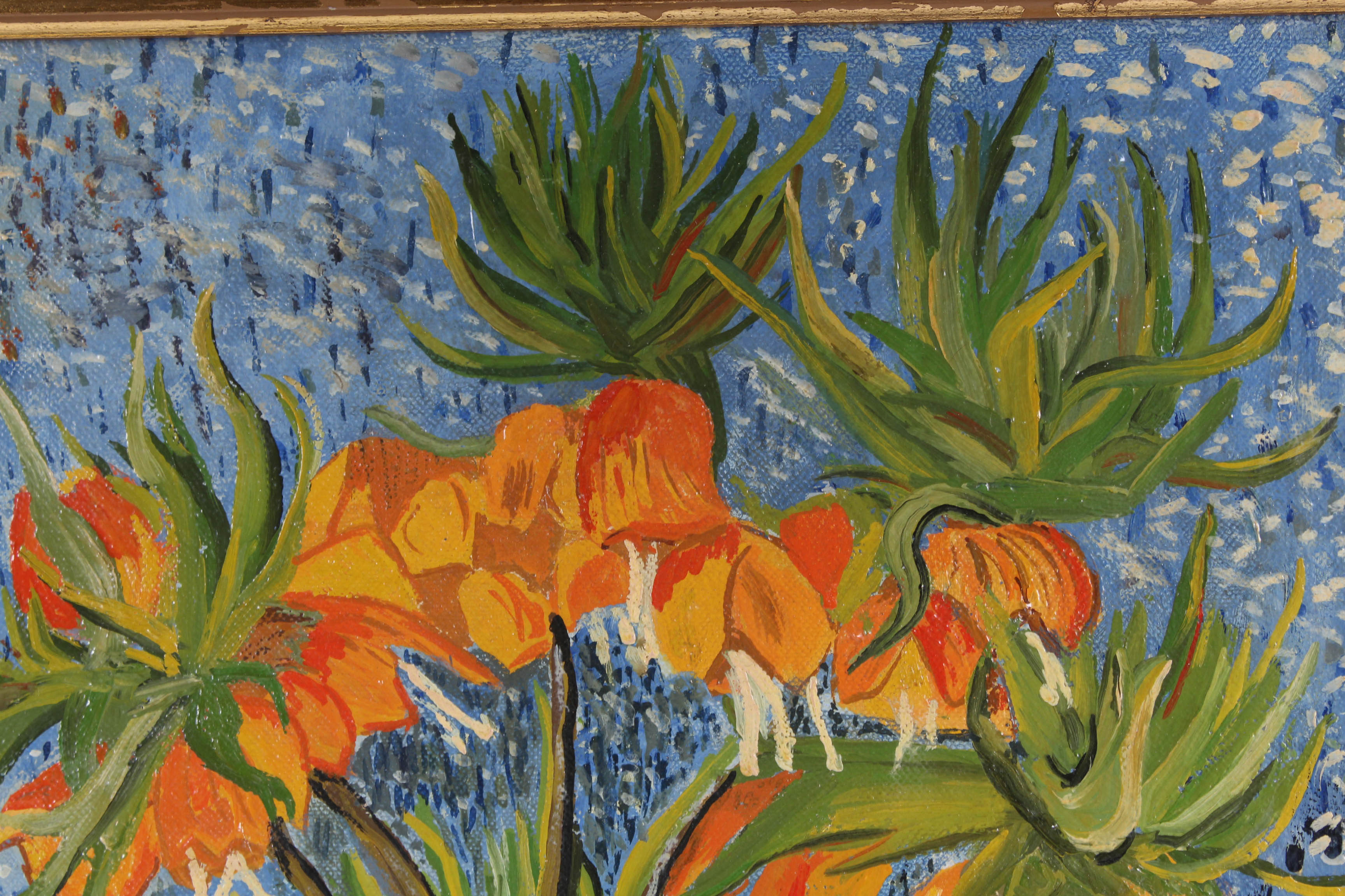 Oil Painting in the Style of Van Gogh