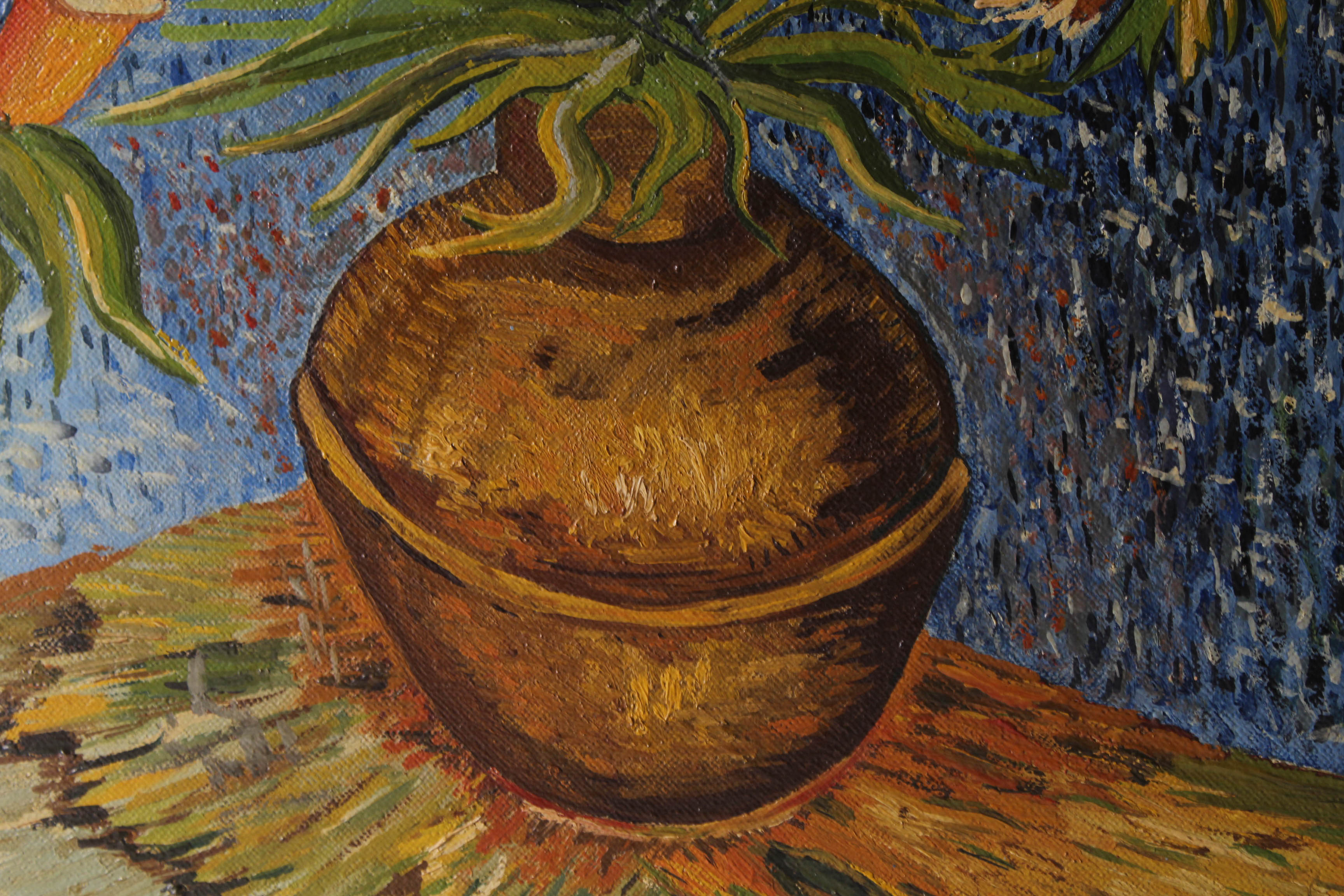 Oil Painting in the Style of Van Gogh