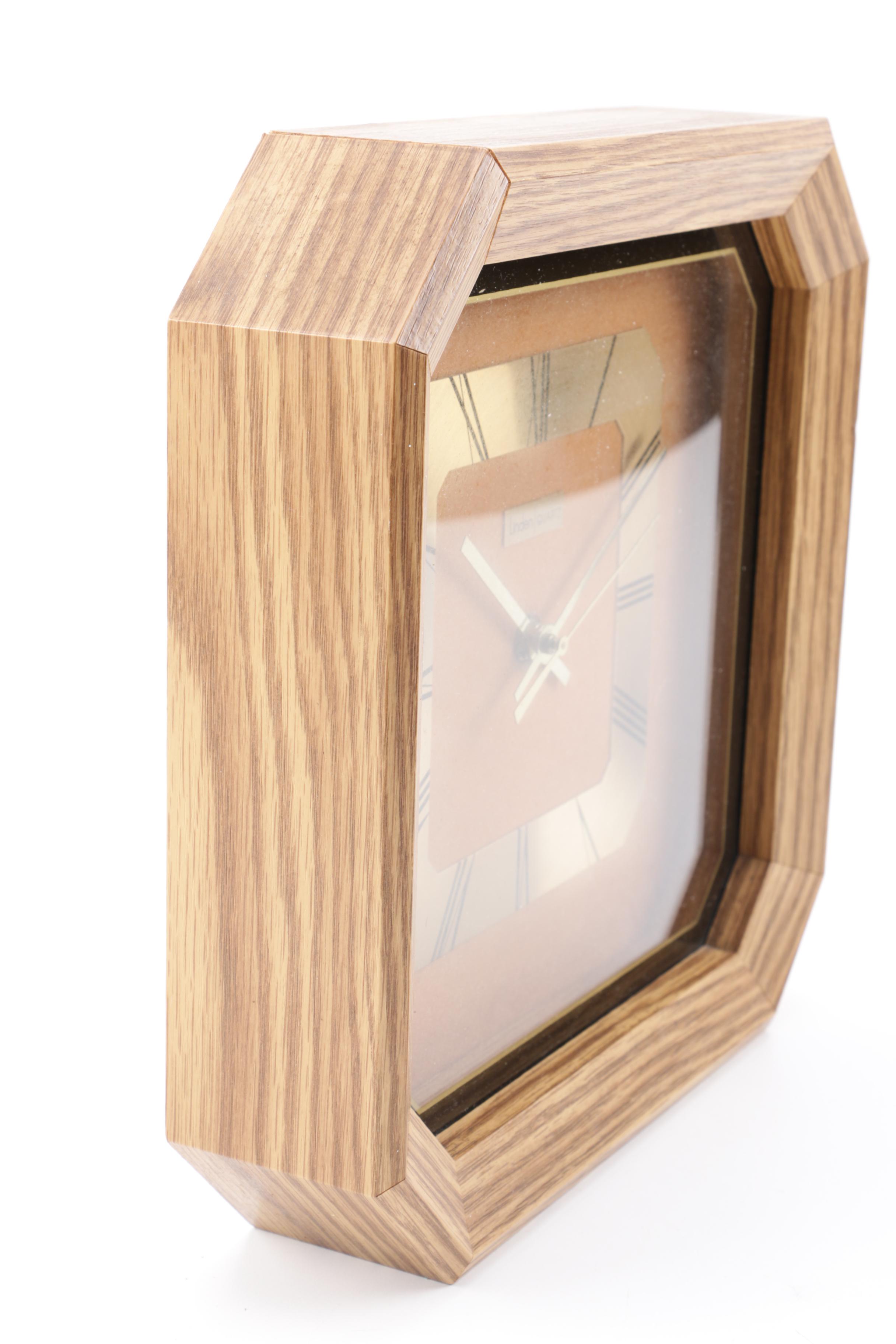 Vintage Linden and Telechron Wall and Desk Clocks