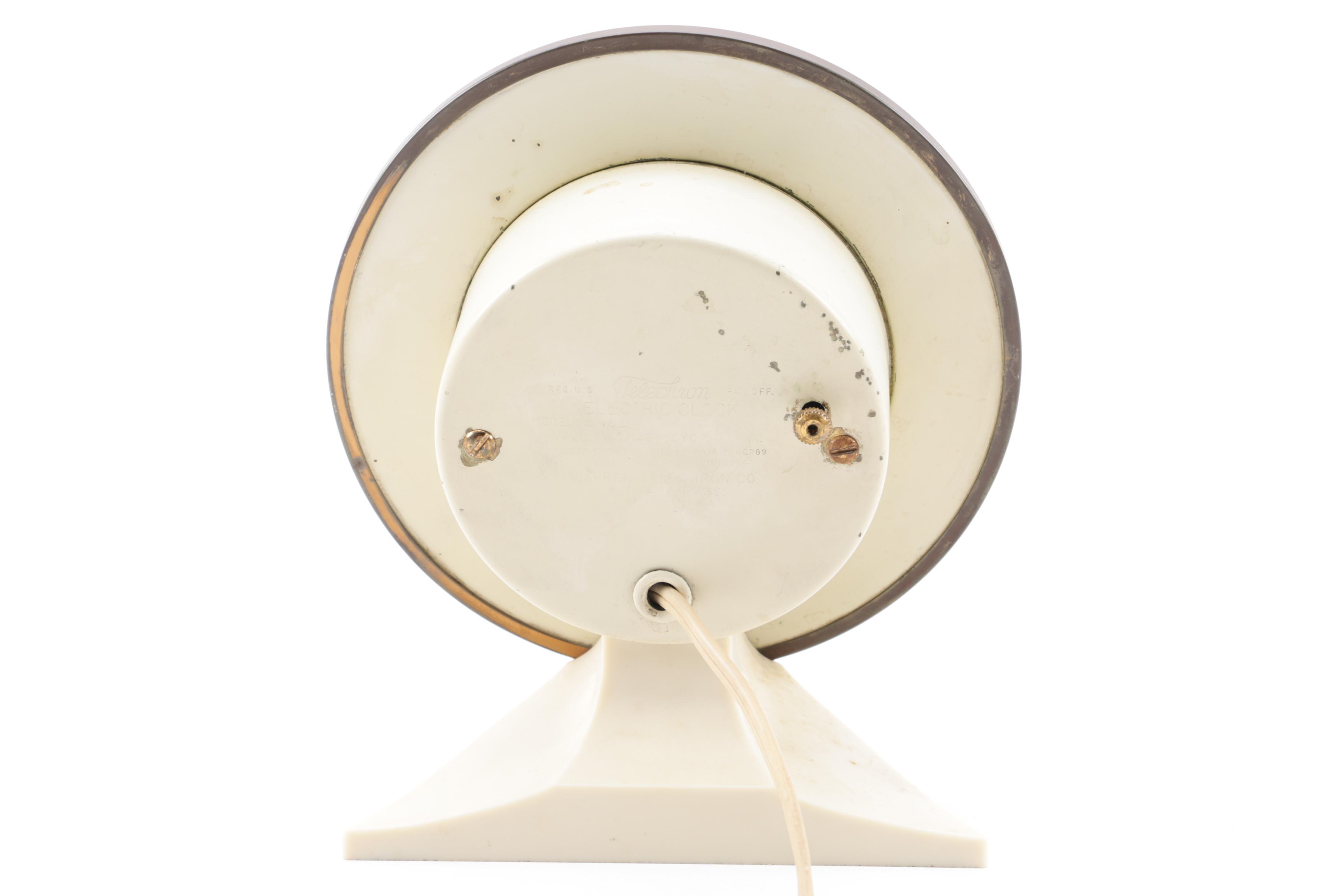 Vintage Linden and Telechron Wall and Desk Clocks