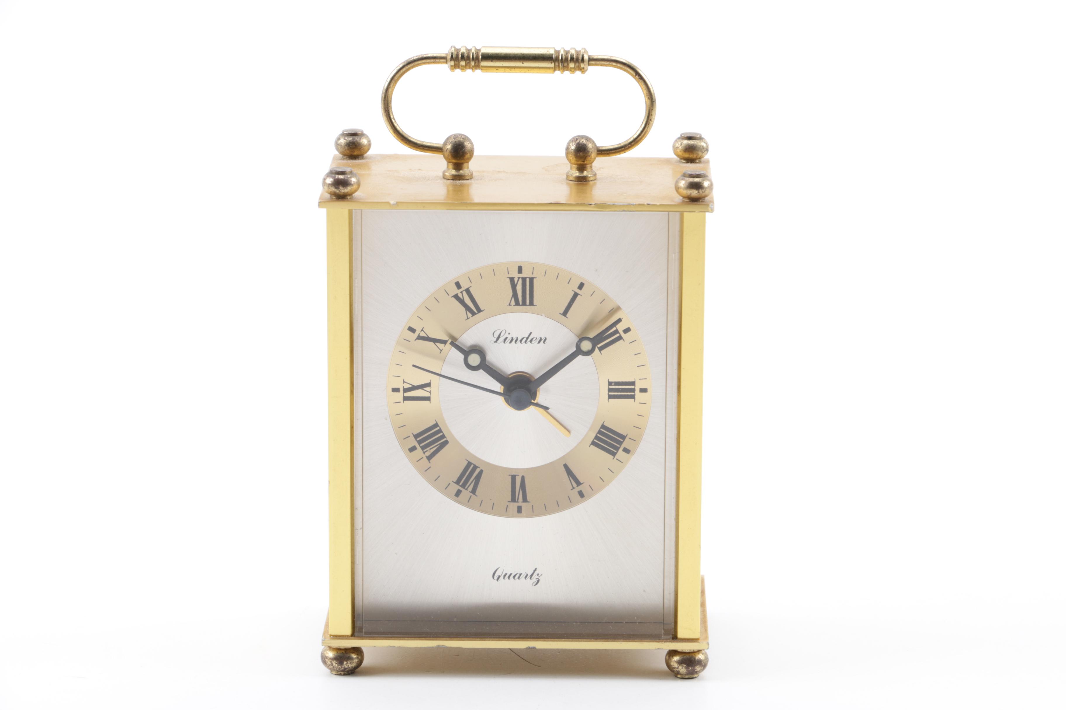 Vintage Linden and Telechron Wall and Desk Clocks