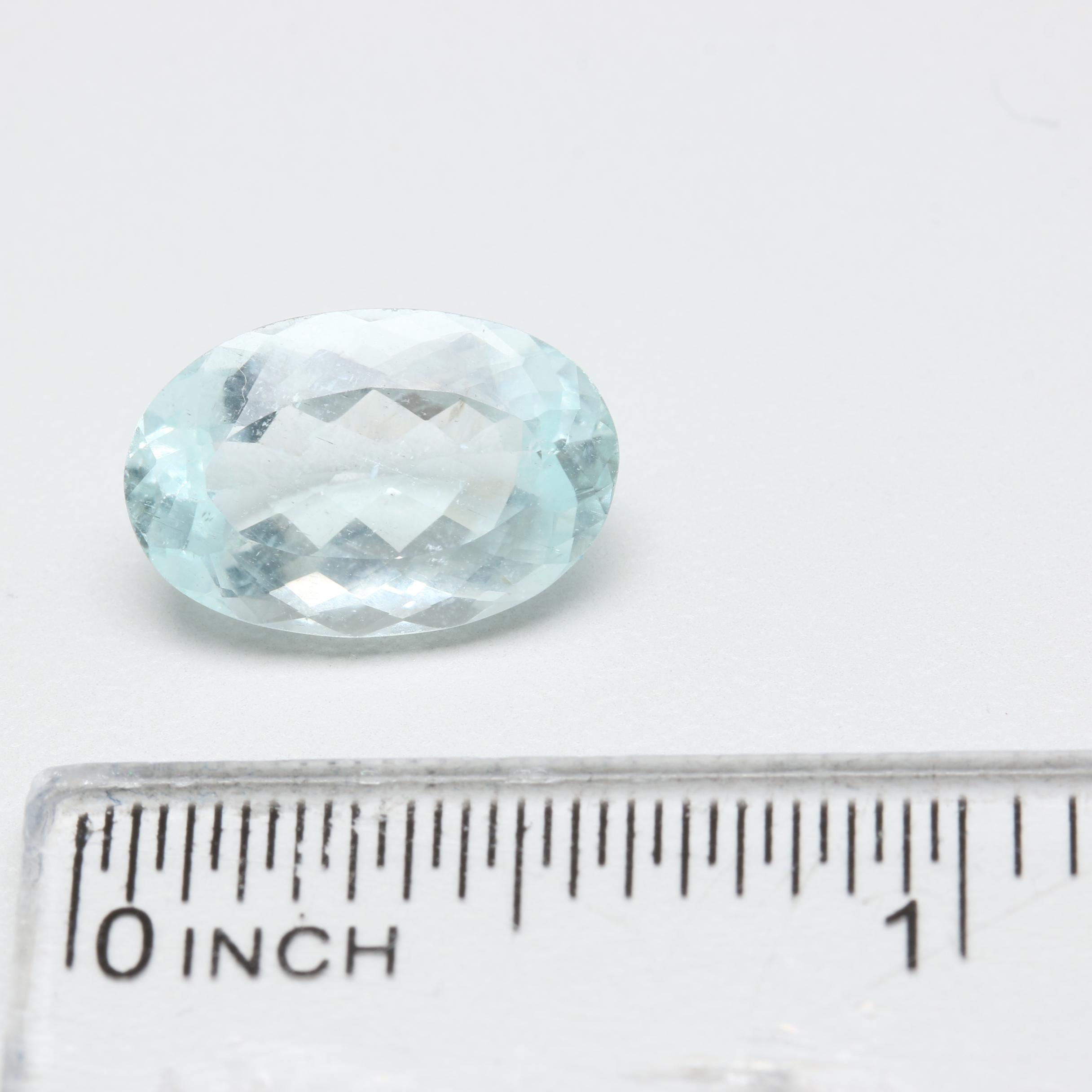 Loose 5.23 CT Aquamarine