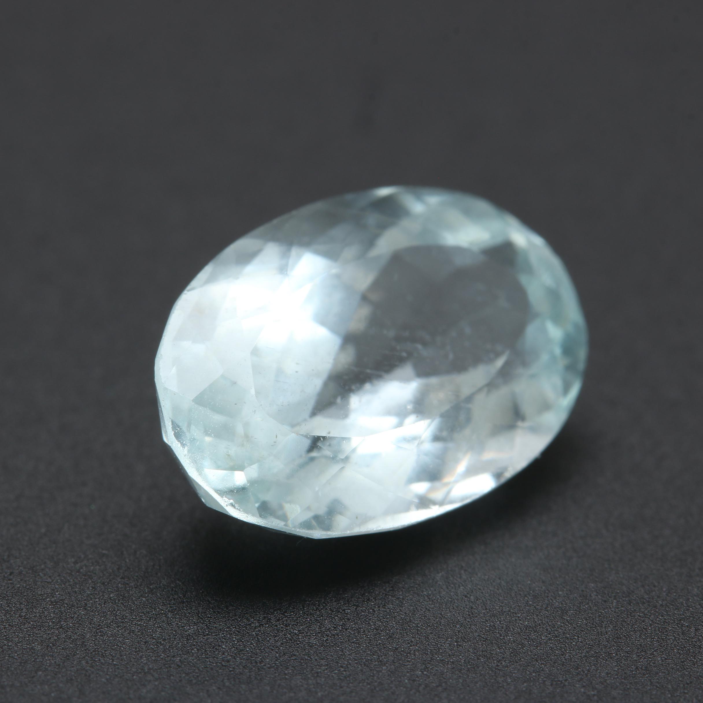 Loose 5.23 CT Aquamarine