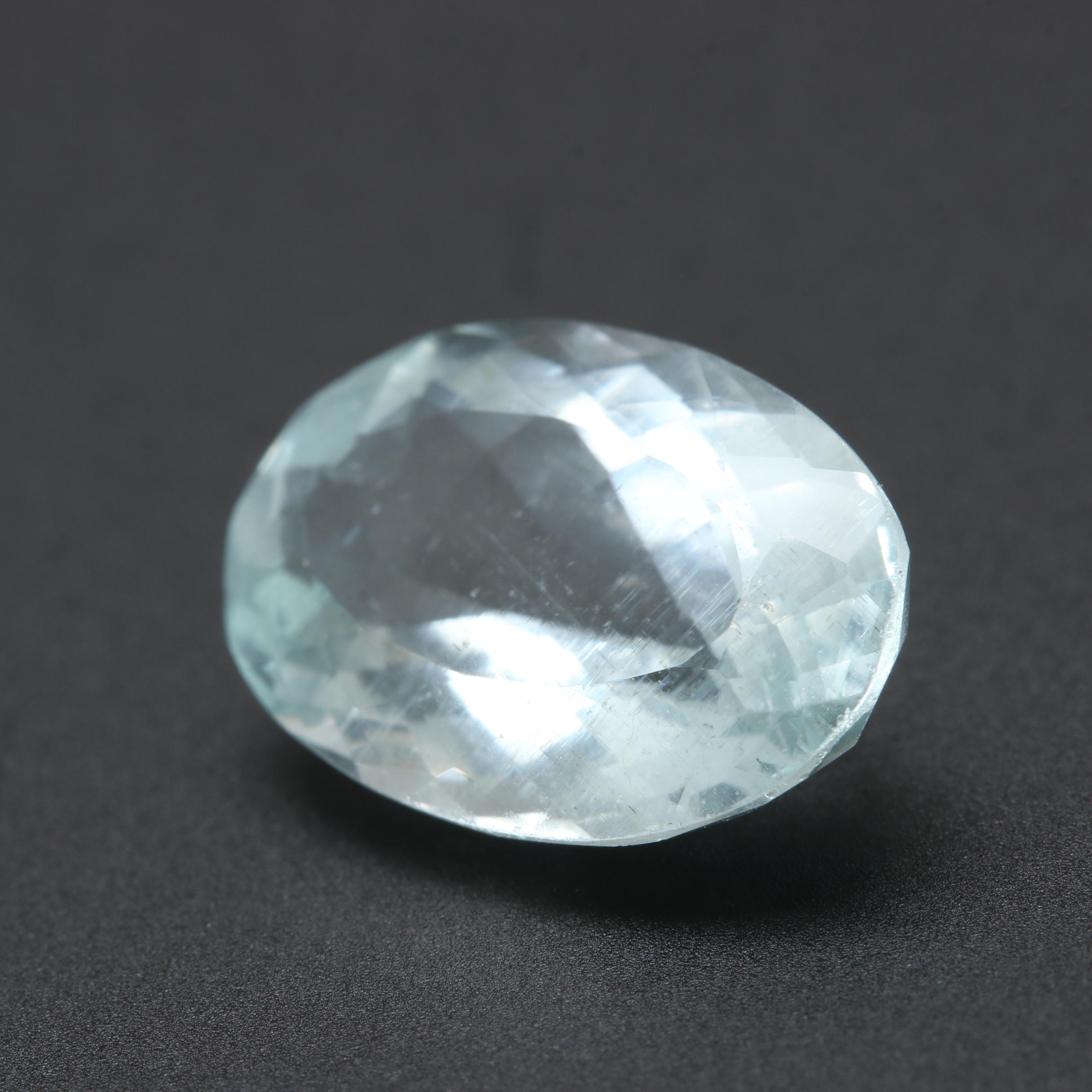 Loose 5.23 CT Aquamarine