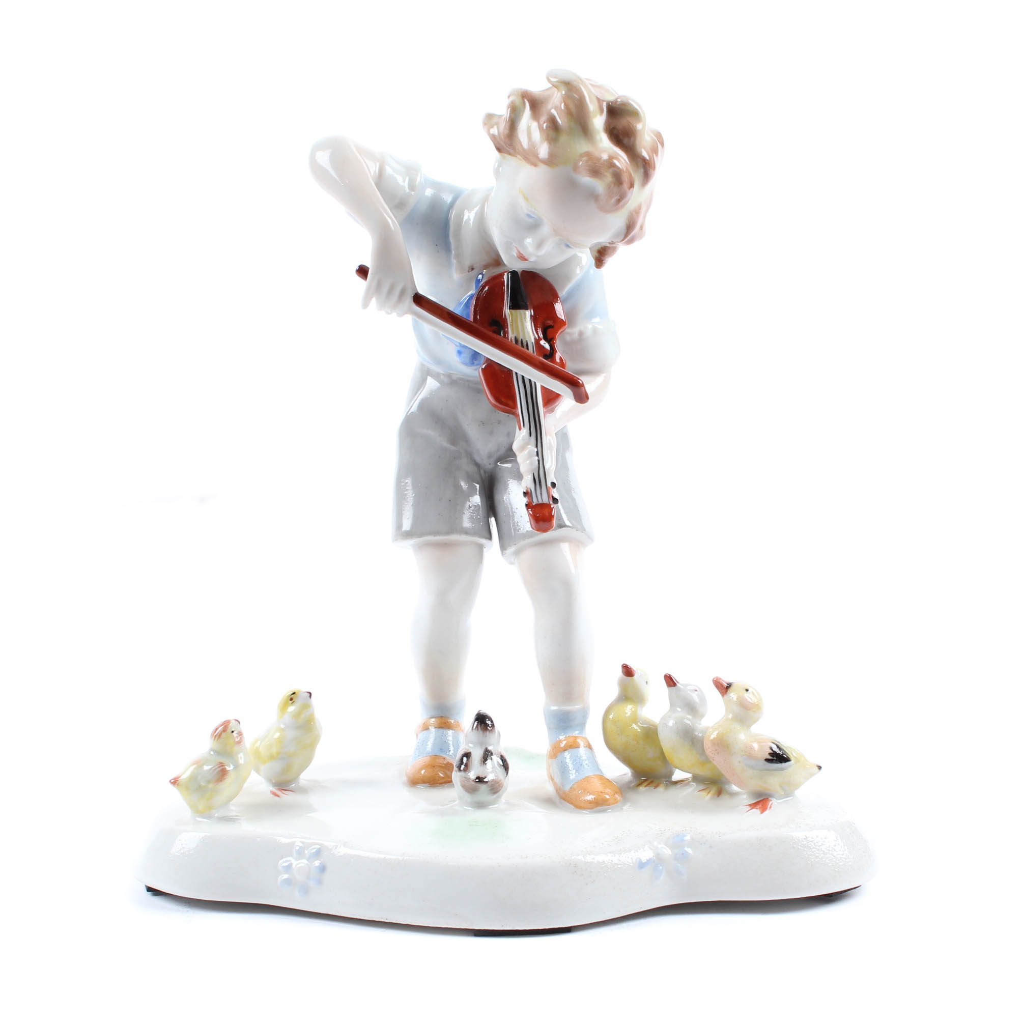 Vintage German Metzler & Ortloff Porcelain Figurine