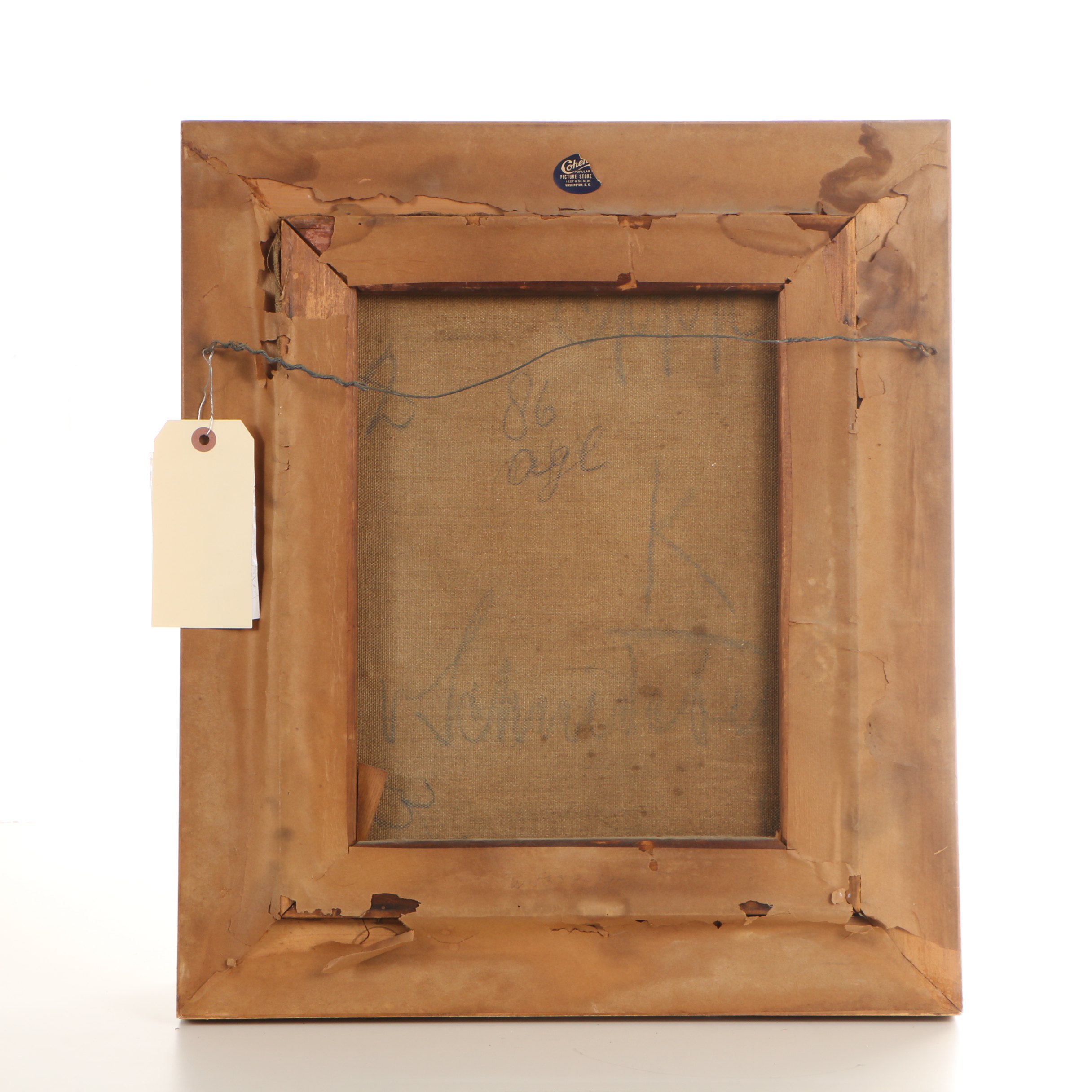 Oil Painting Portrait of a Old Woman