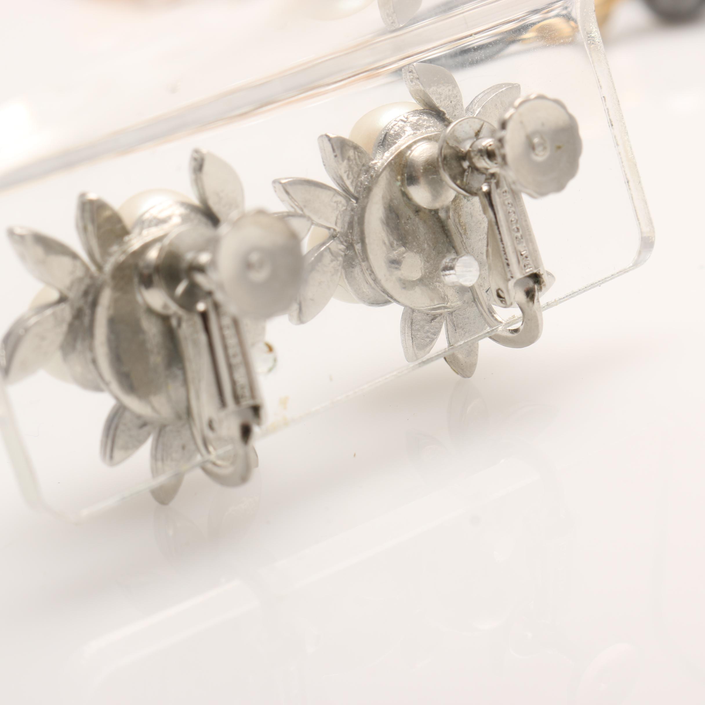 Vintage Opera Length Pearl and Bead Necklaces and Set with Earrings