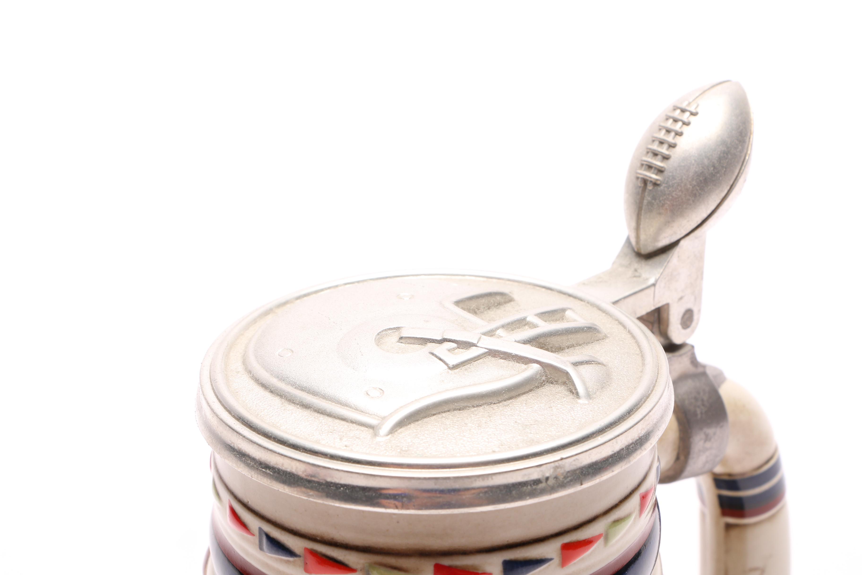 Two Avon Sport Themed Steins with a Walt Disney World Beer Mug