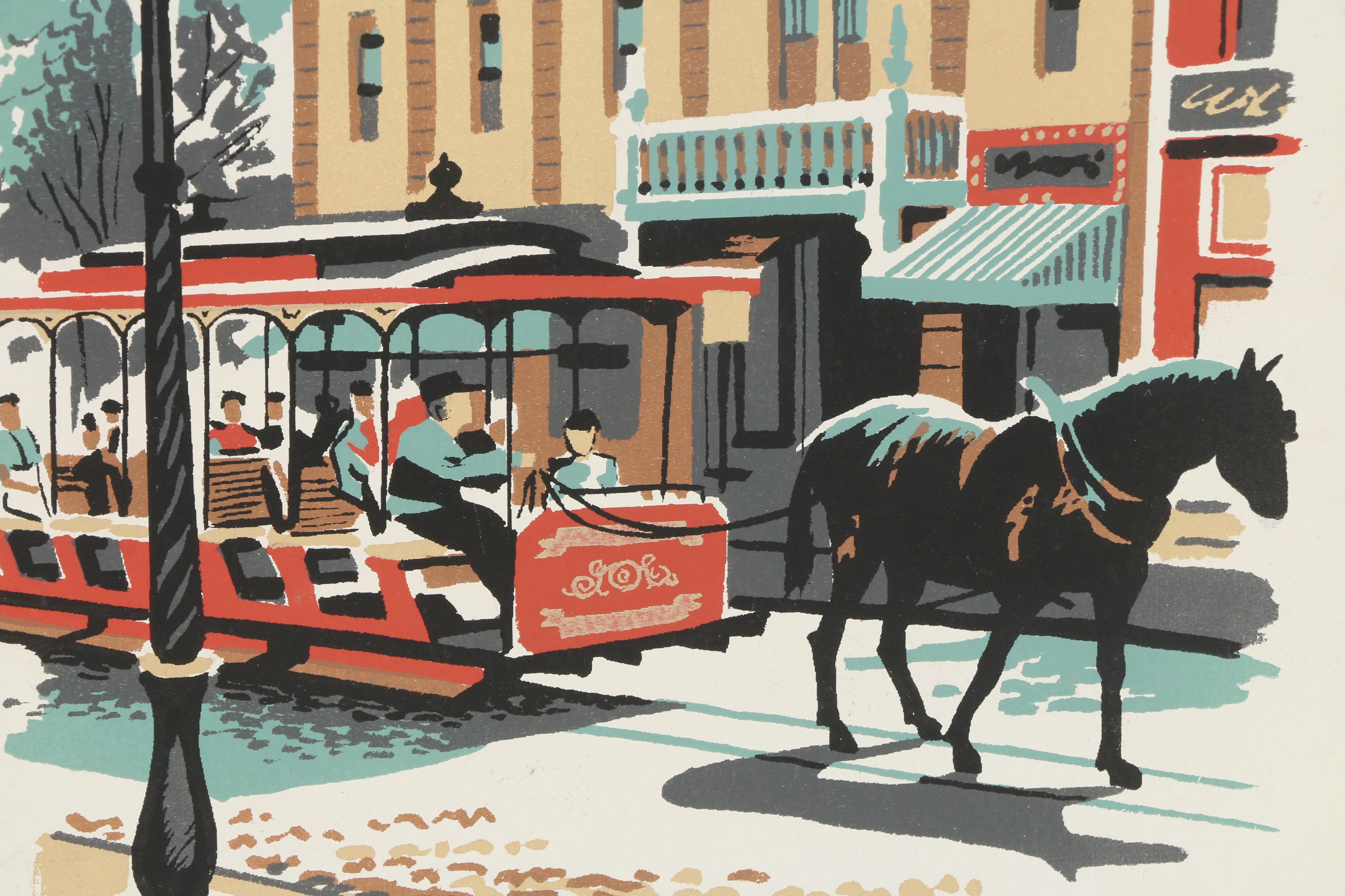 Mark Coomer Mid Century Serigraphs