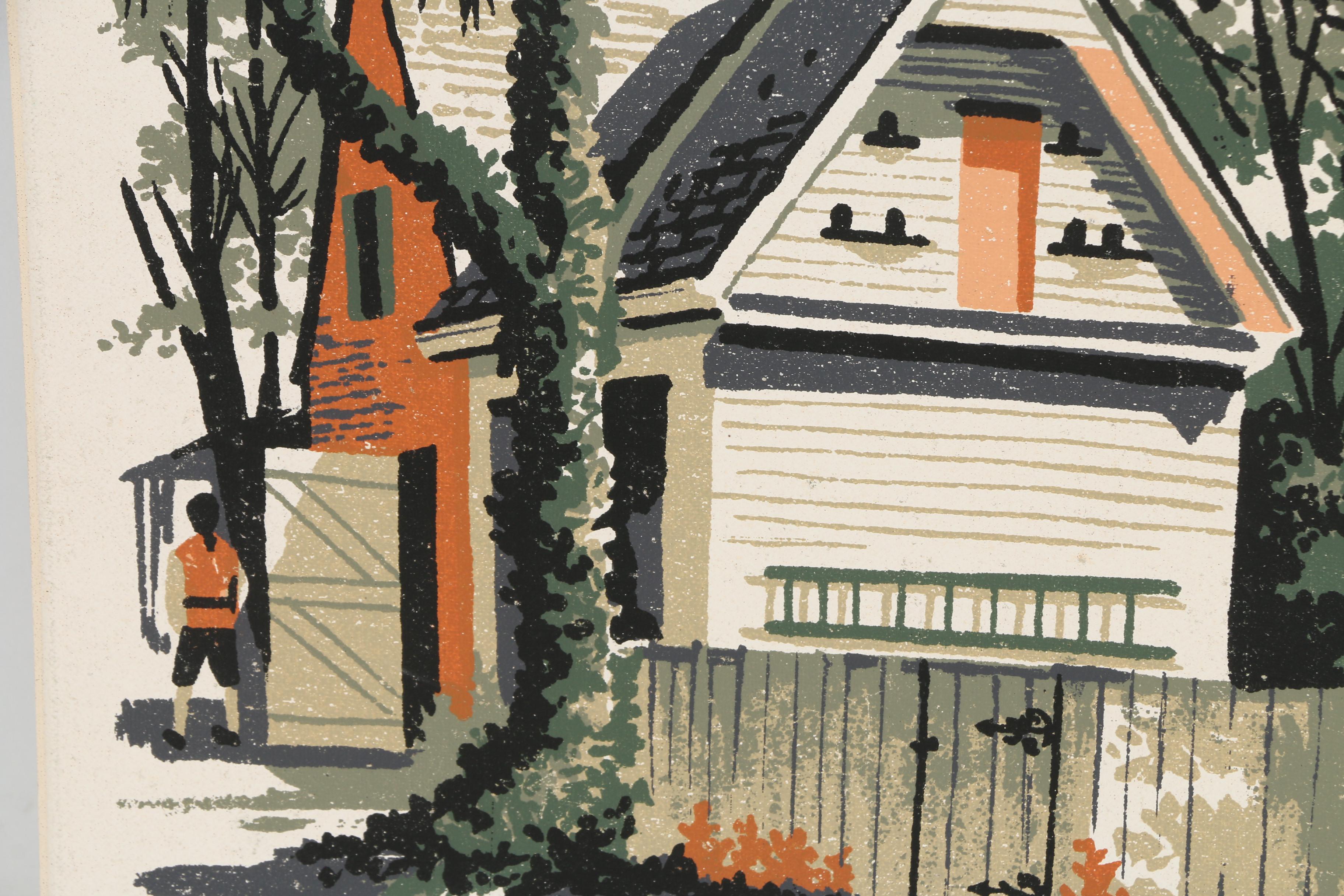 Mark Coomer Mid Century Serigraphs