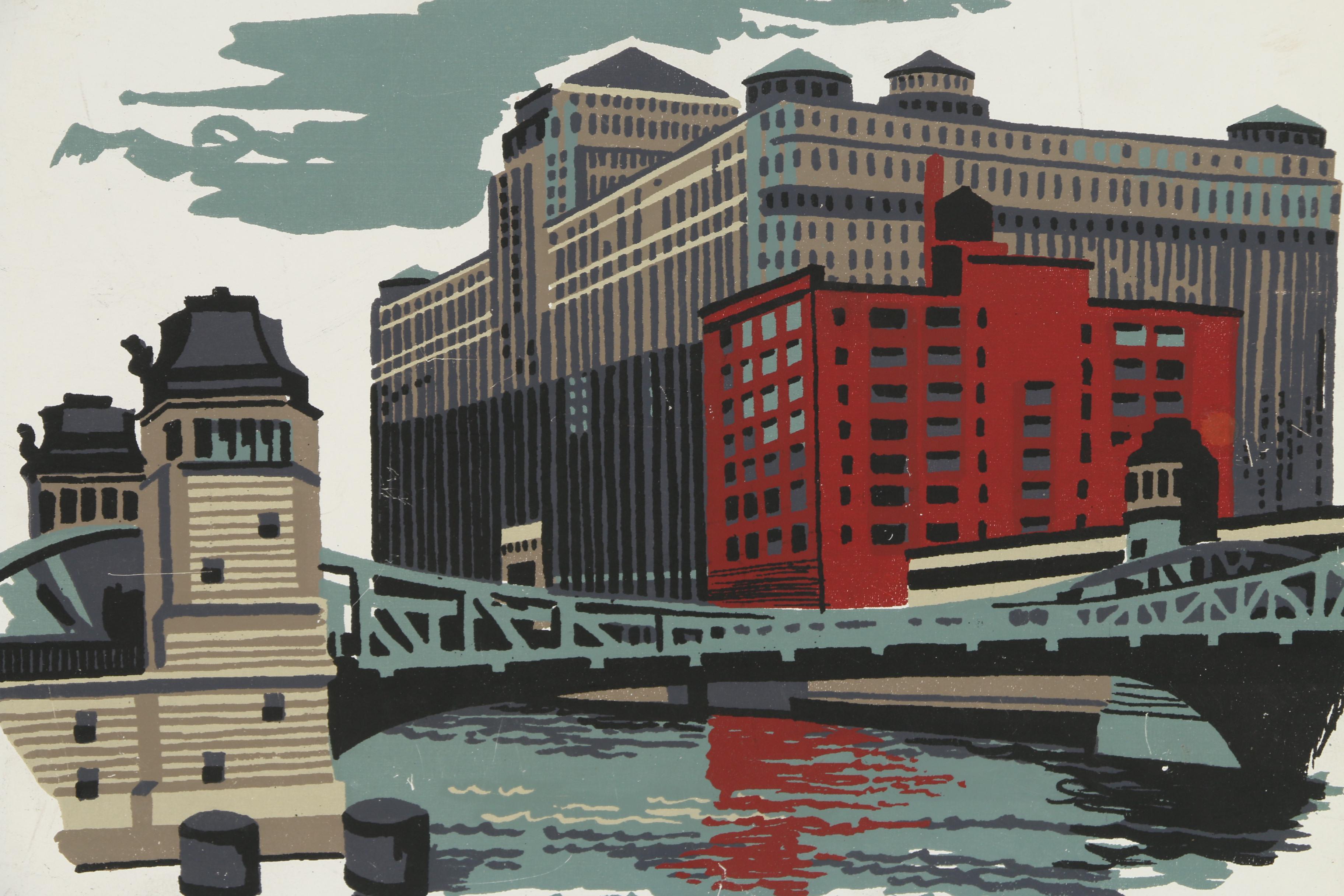 Mark Coomer Mid Century Serigraphs