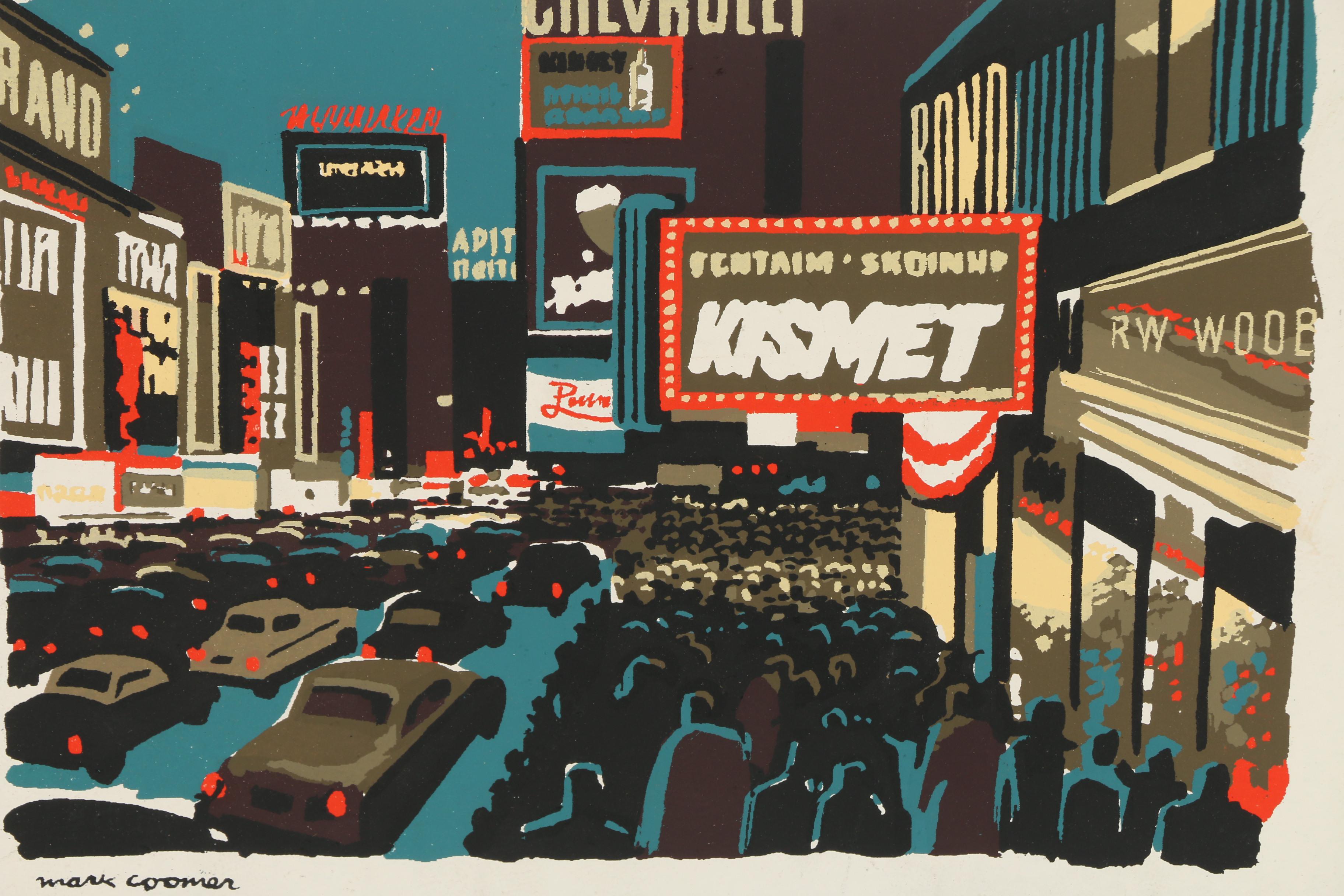 Mark Coomer Mid Century Serigraphs