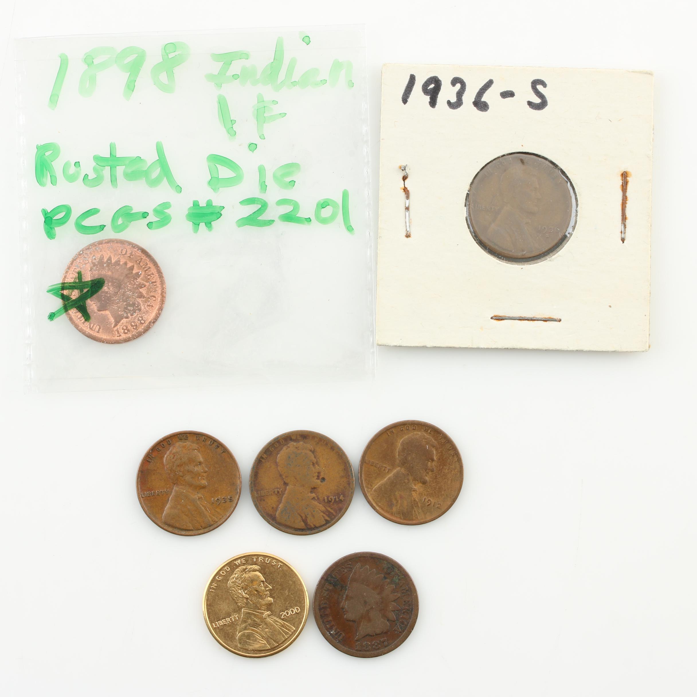 Assortment of Antique to Modern U.S. Coins