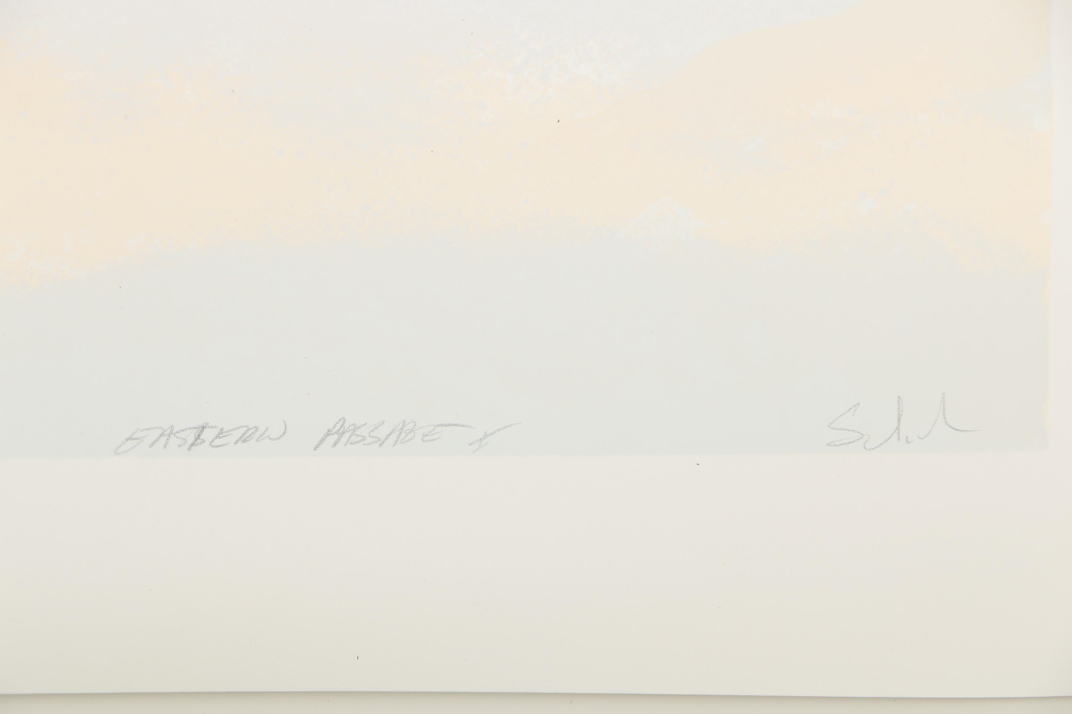 Paul Shroeder Serigraph "Eastern Passage" Series