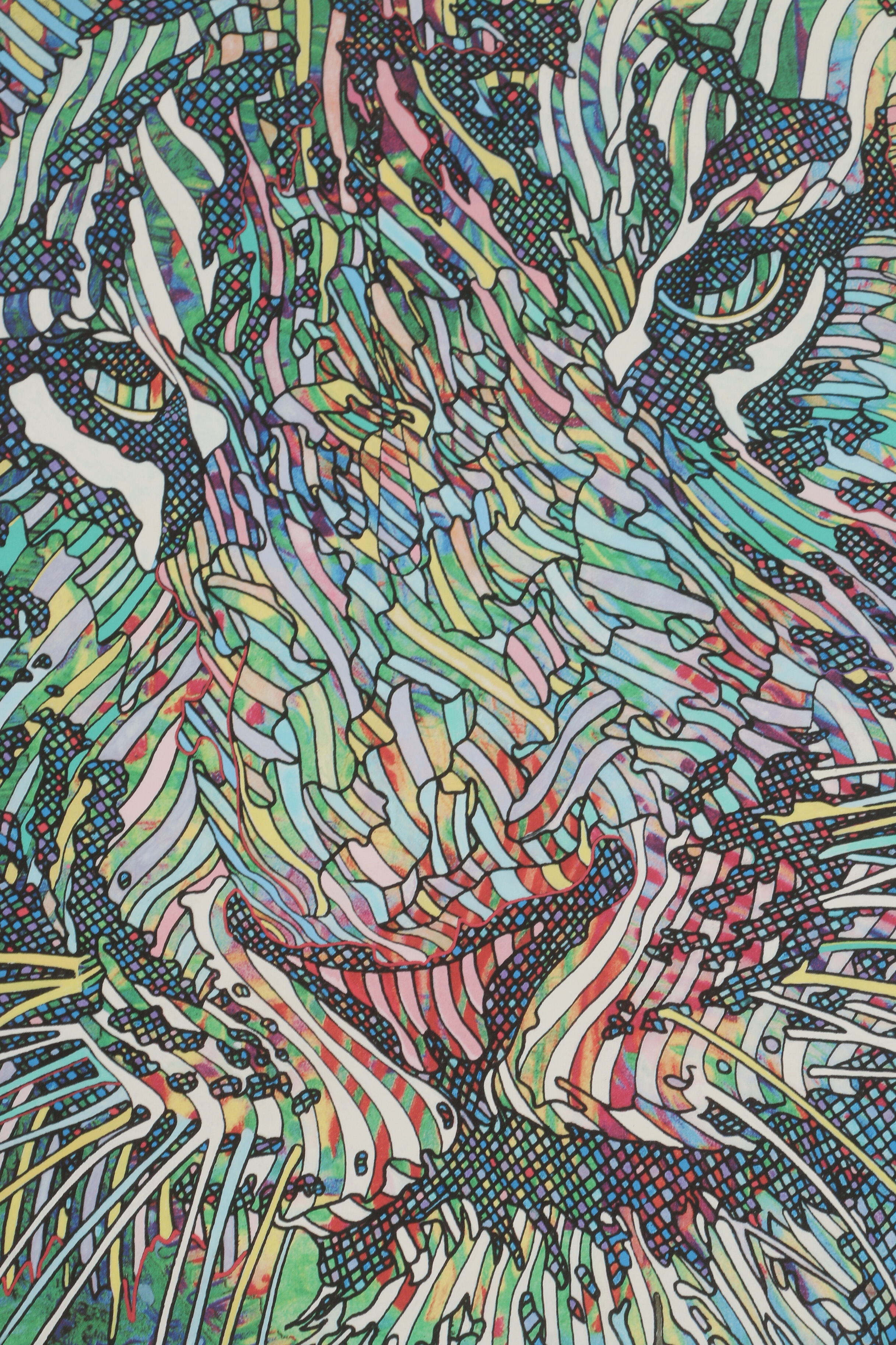 Guillaume Azoulay Giclée "Le Tigre"