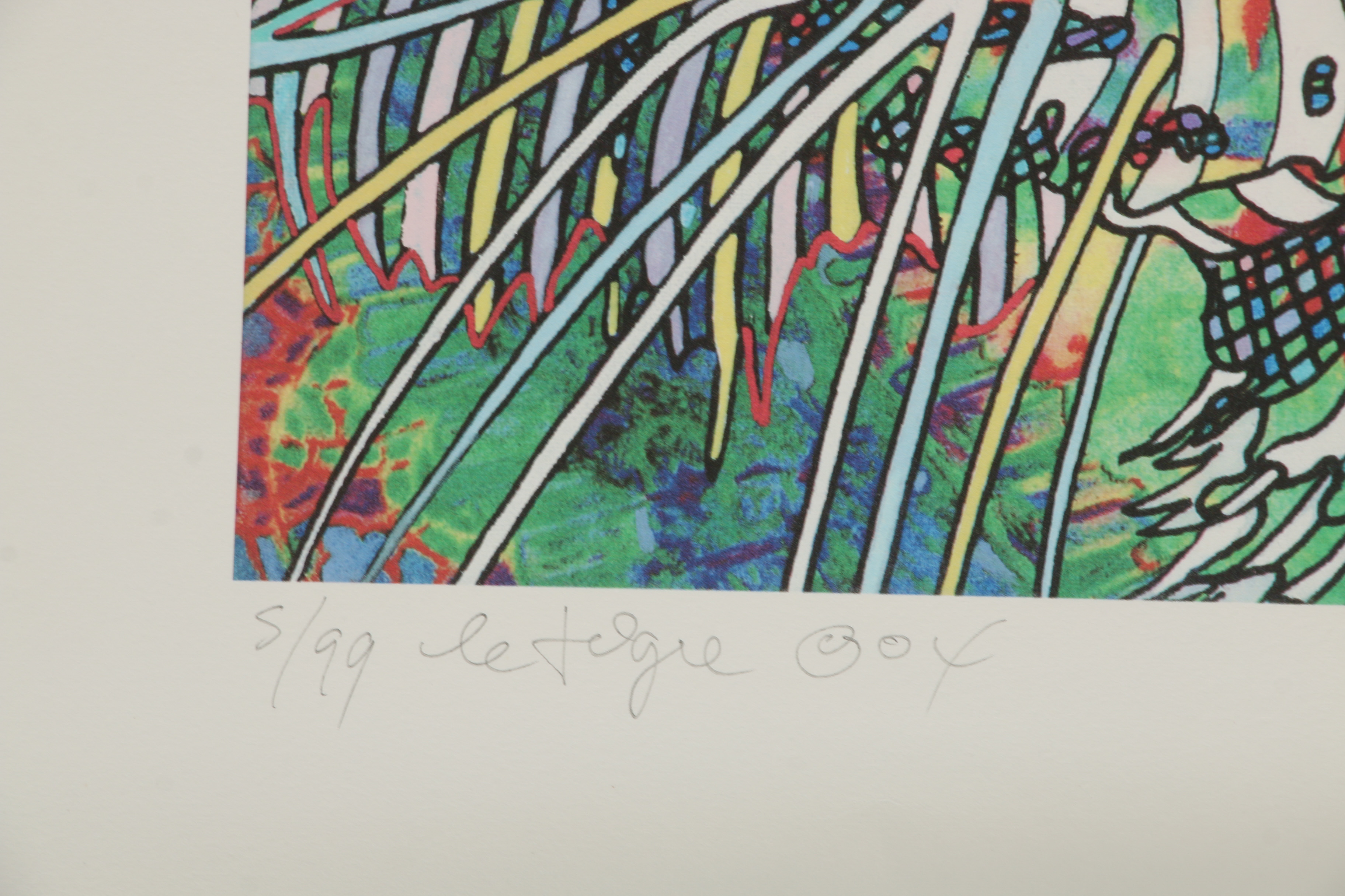 Guillaume Azoulay Giclée "Le Tigre"