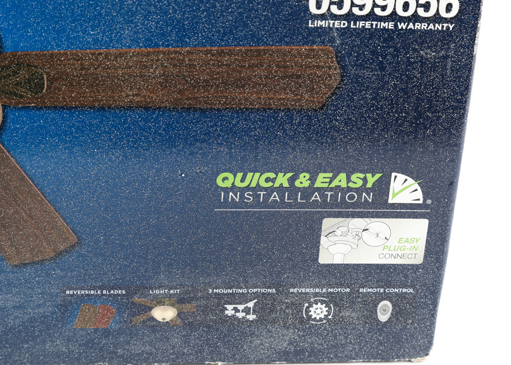 Harbor Breeze "Crosswinds II" Ceiling Fan and Light Fixture