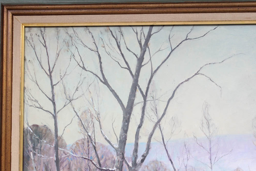 Oil Painting by Alton P. Coffey titled "Indian Creek"