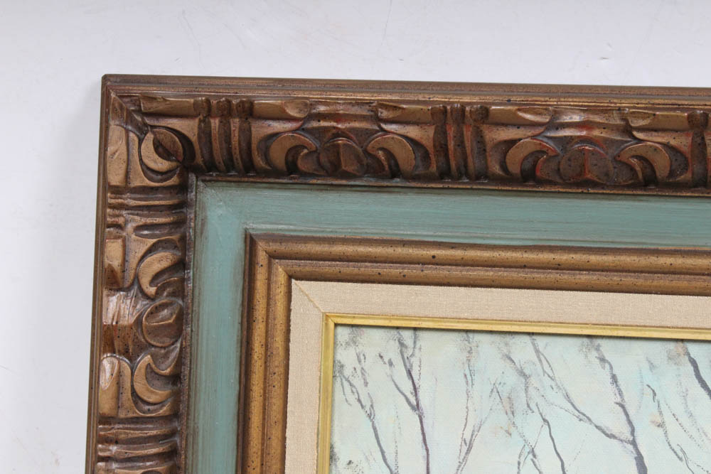 Oil Painting by Alton P. Coffey titled "Indian Creek"