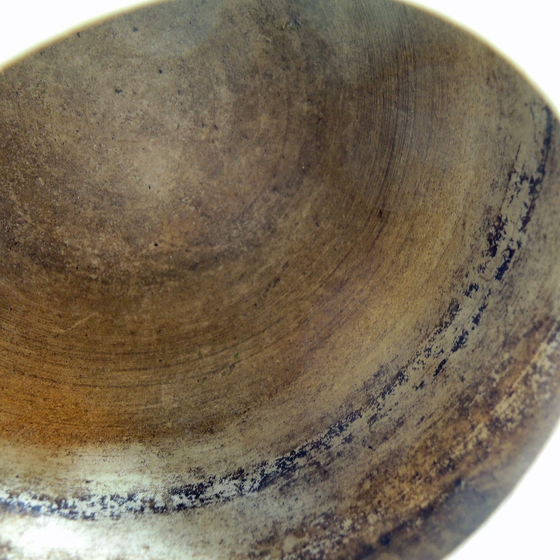 Antique Mid 19th Century Chinese Yellow Monochrome Vase